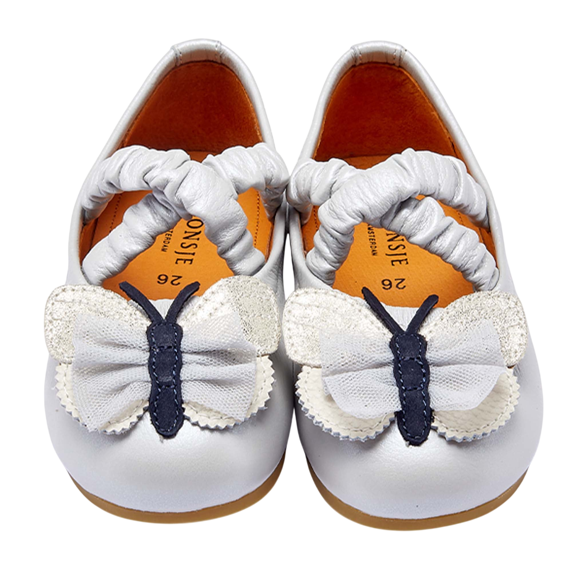 Sandalen Mileni Silver Blue Metallic