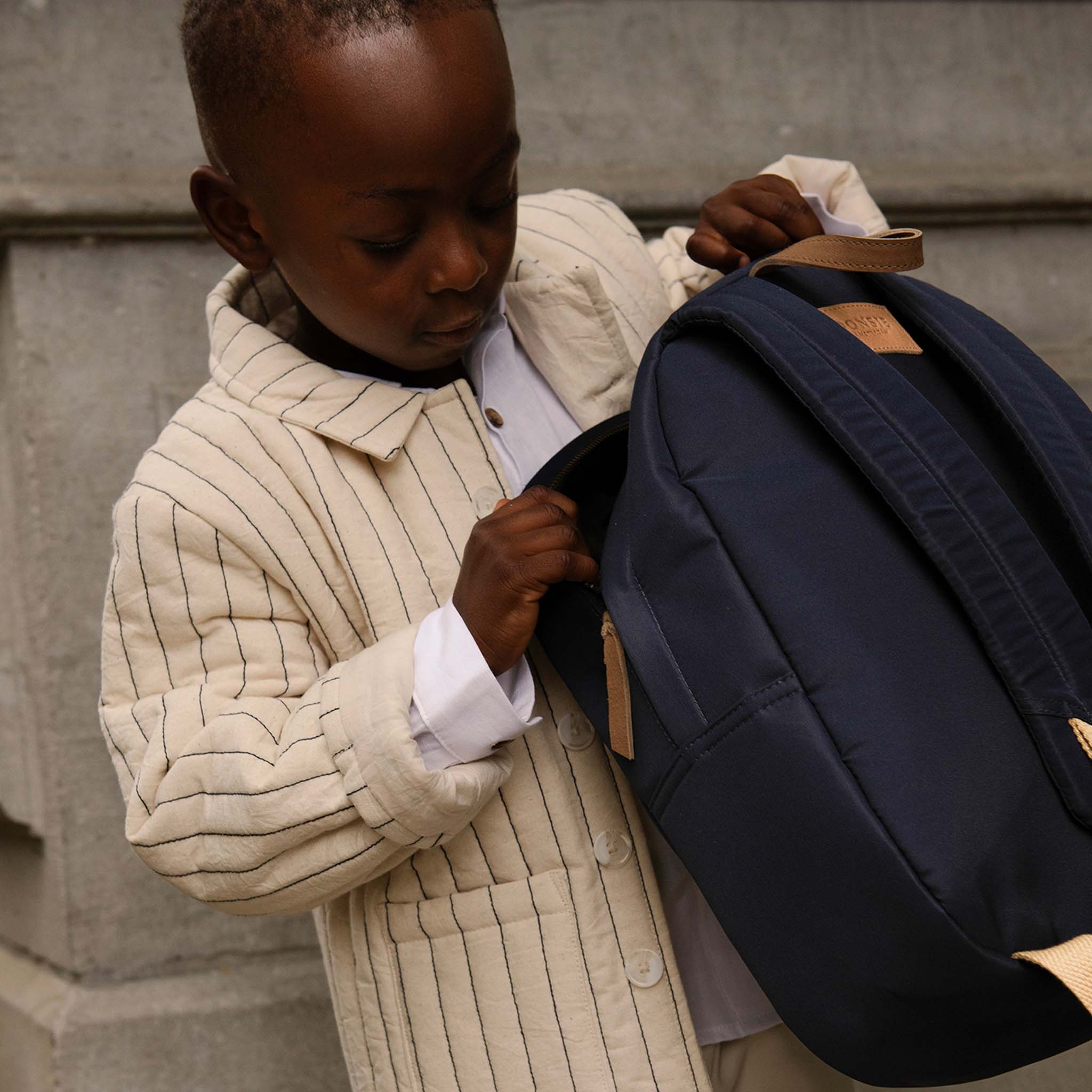 Backpack Pibbe Koala Navy Taslan