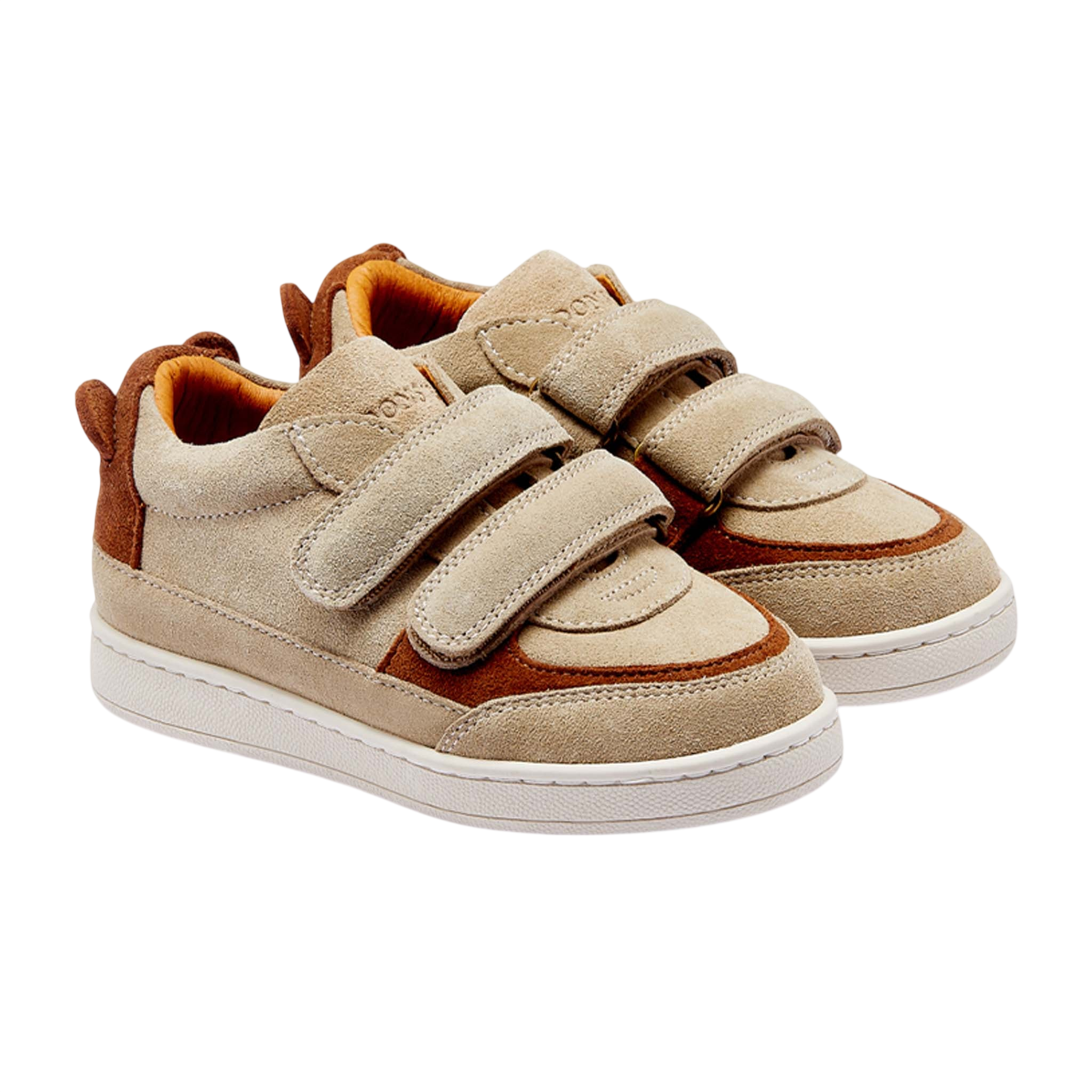 Schuhe Rinou Bear Taupe Suede