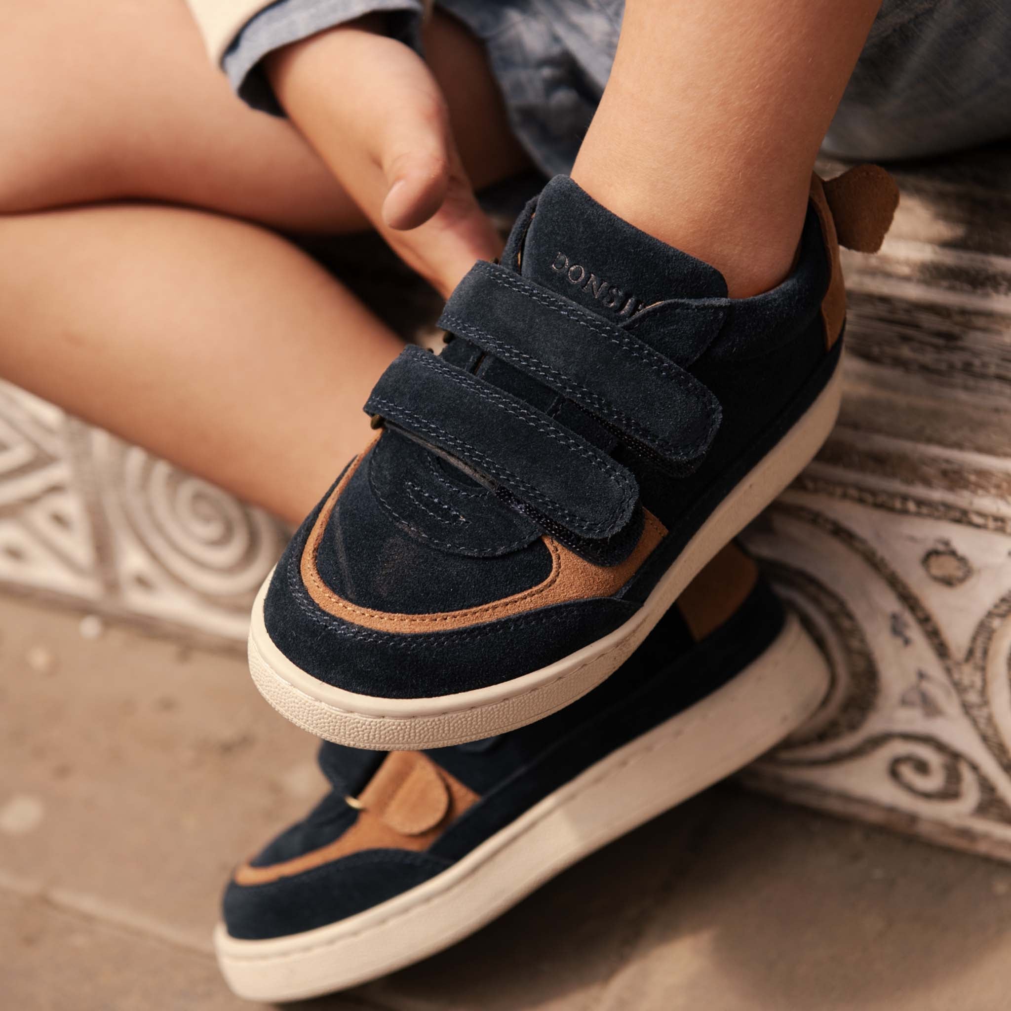 Chaussures Rinou Koala Navy Suede