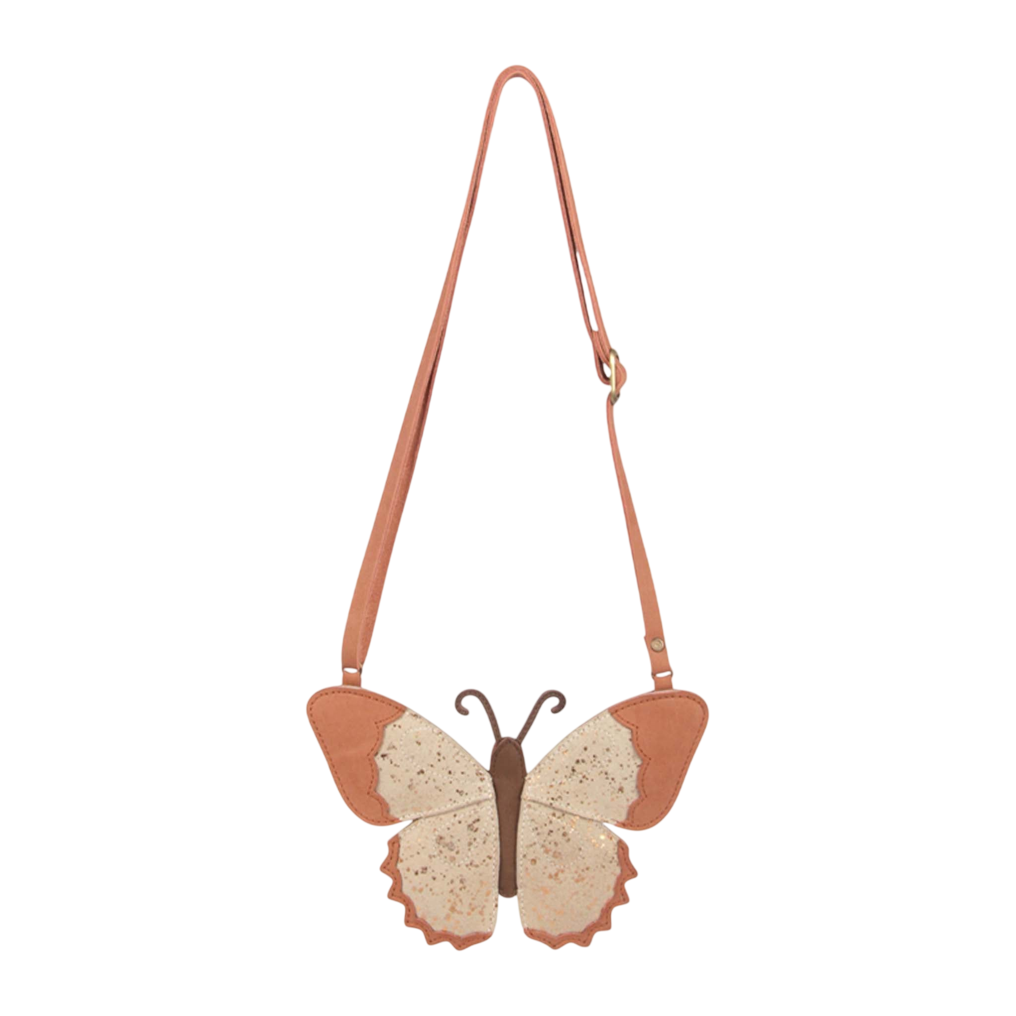 Tasche Toto Papillon Cream Metallic Suede
