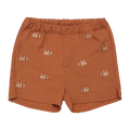 Wangu Moonfishes Rust swim trunks