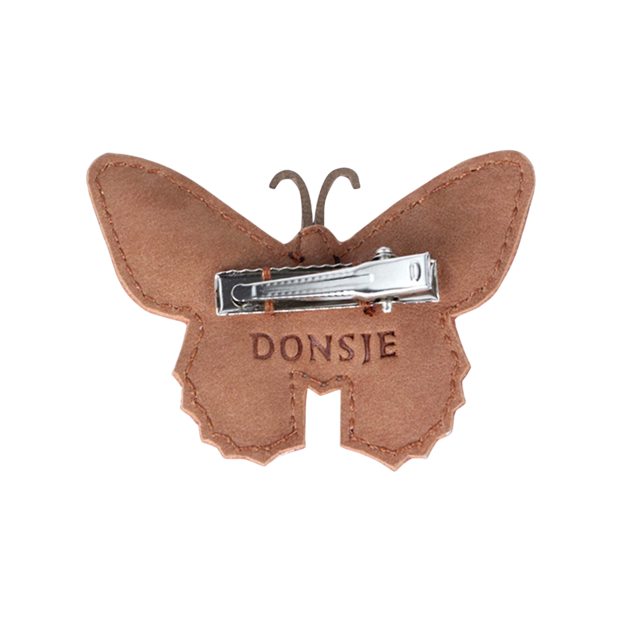 Pince à cheveux Zaza Sky Papillon Walnut Nubuck