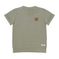 Jarne Bear Dusty Green T-shirt