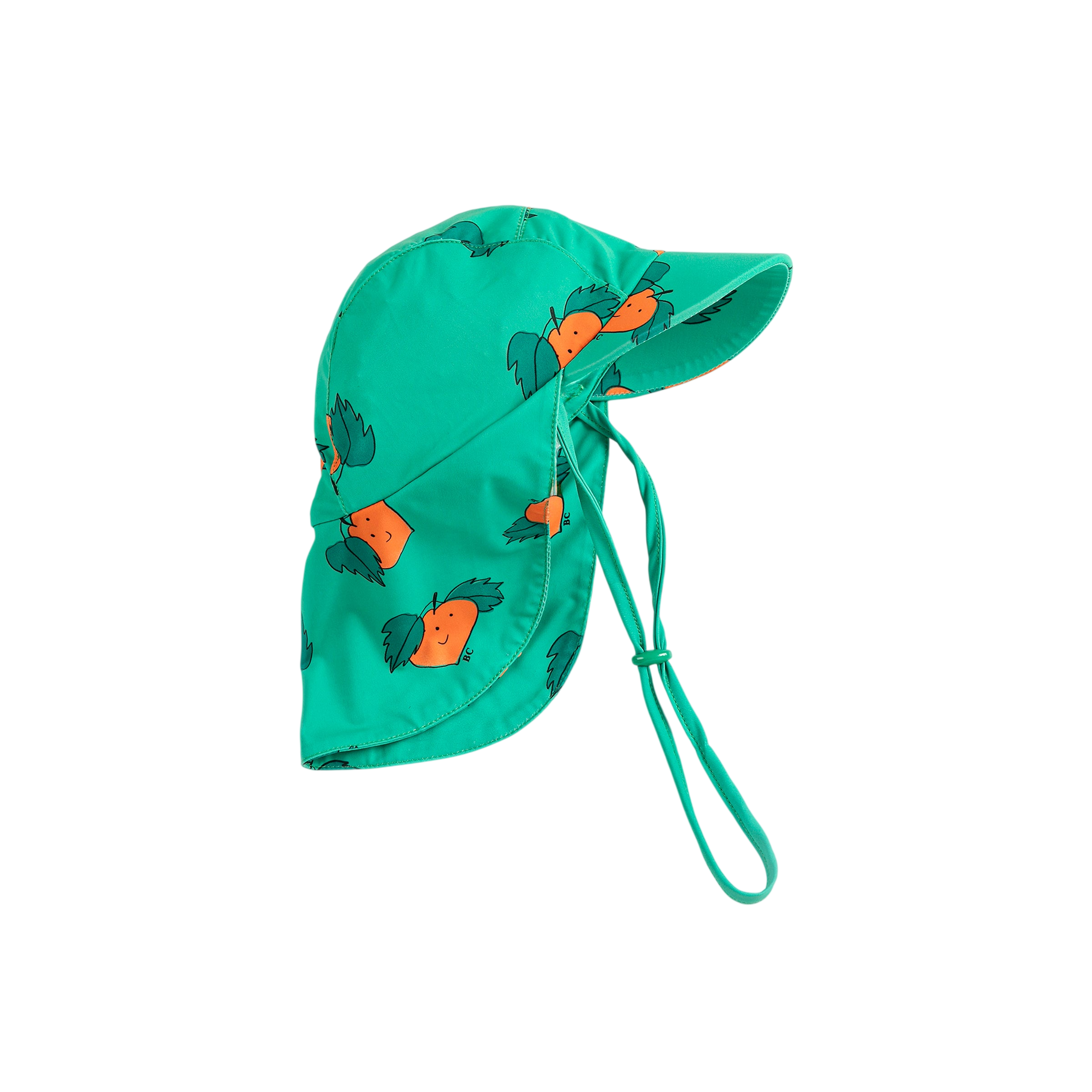 Chapeau de soleil pour bébé Tangerine Green