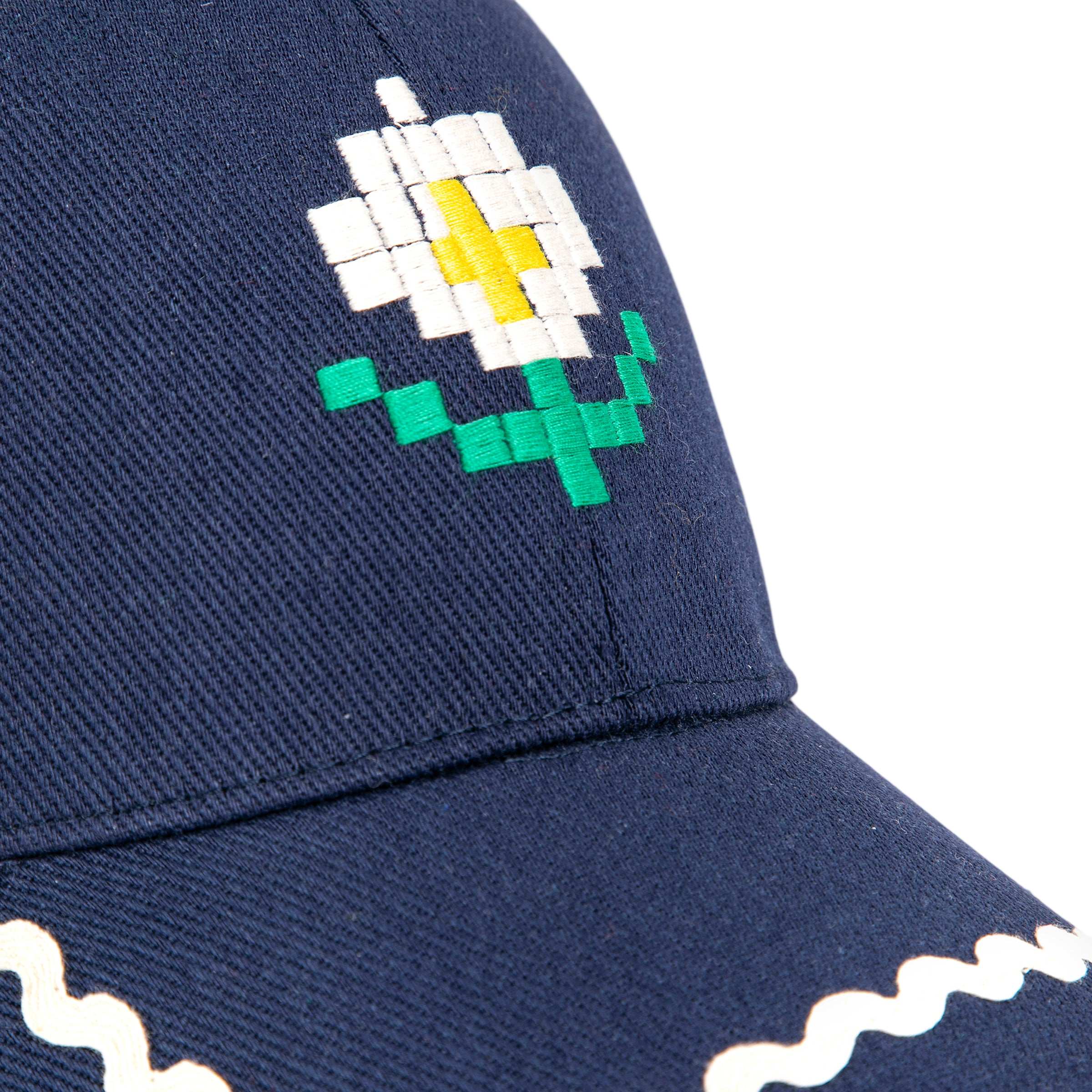 Cap Pixel Daisy Navy Blue