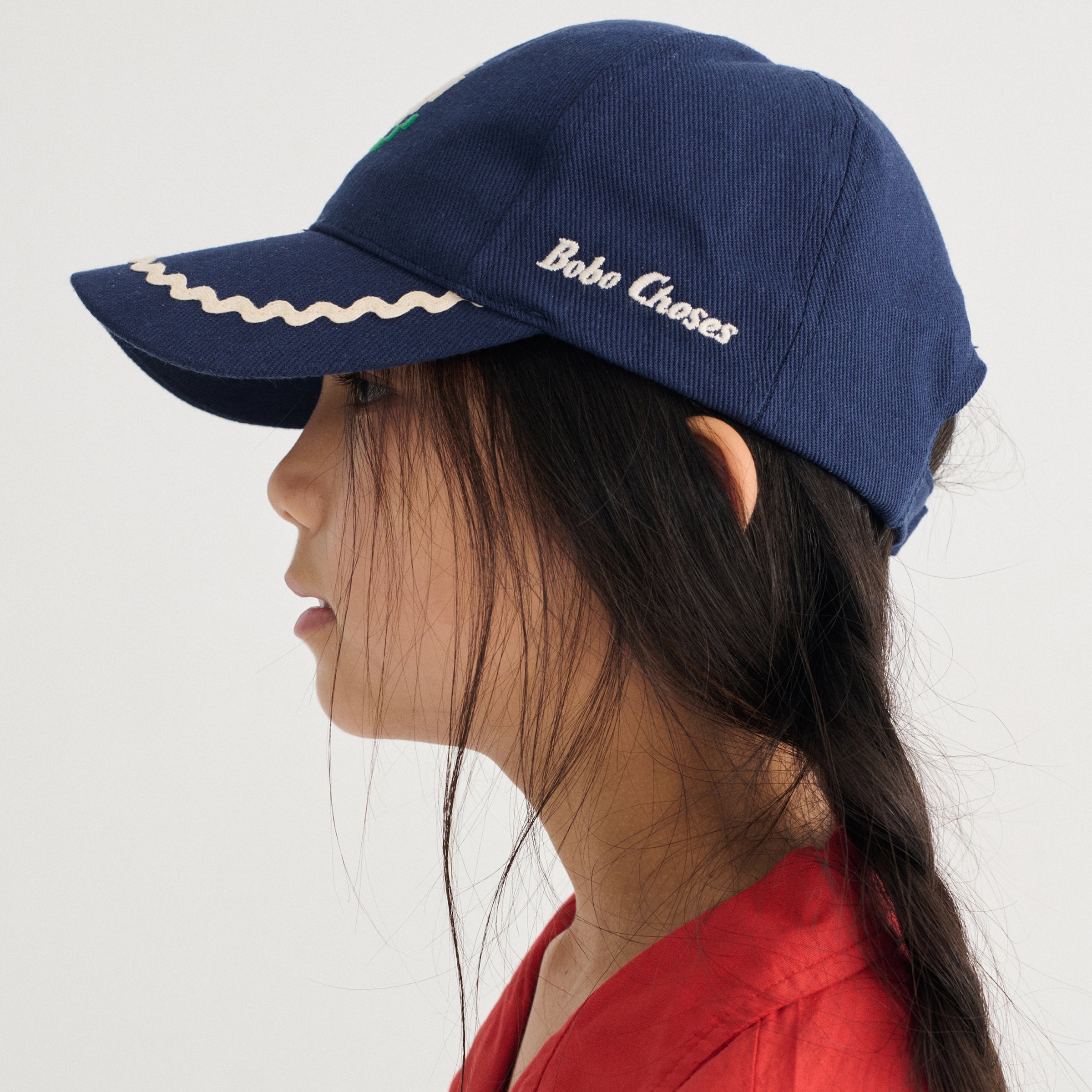 Cap Pixel Daisy Navy Blue