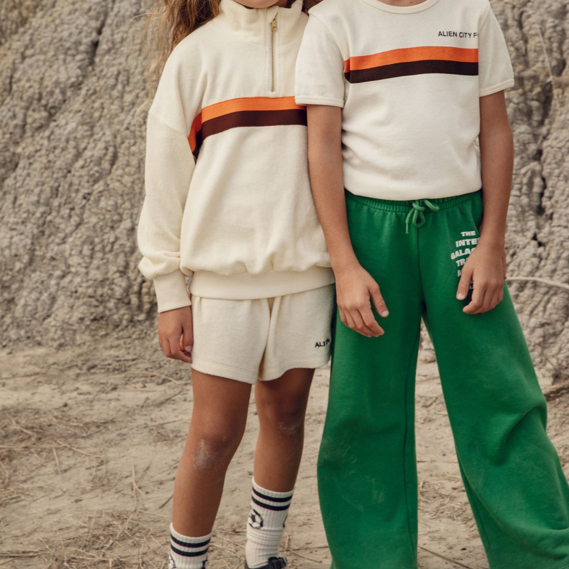 Kniesocken Football Off White