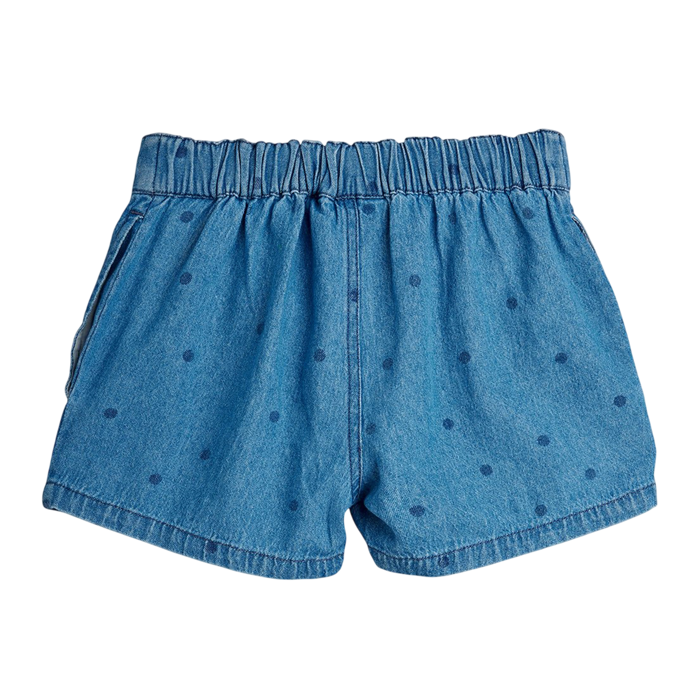 Shorts Denim Dots Blue