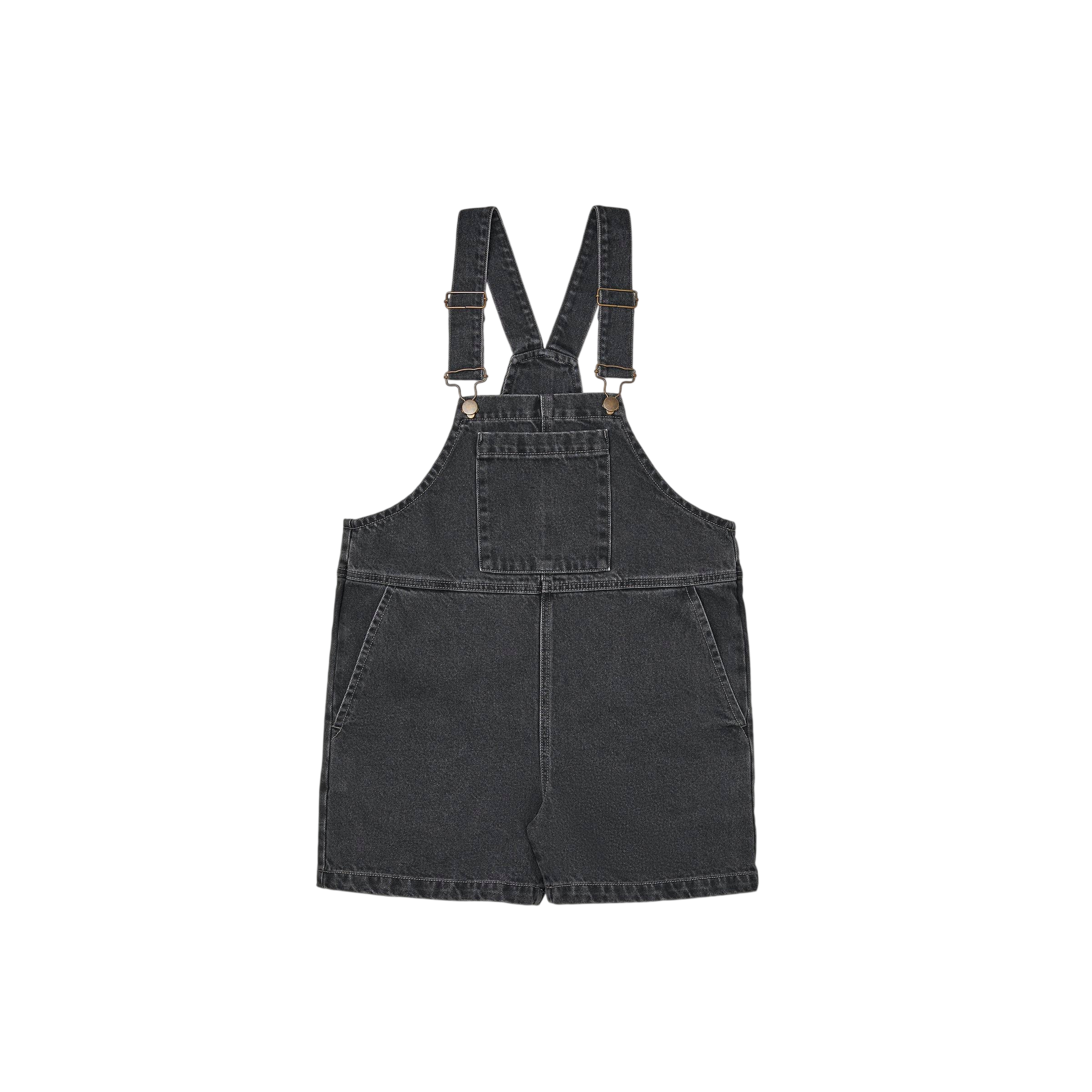 Salopette Faded Black Denim