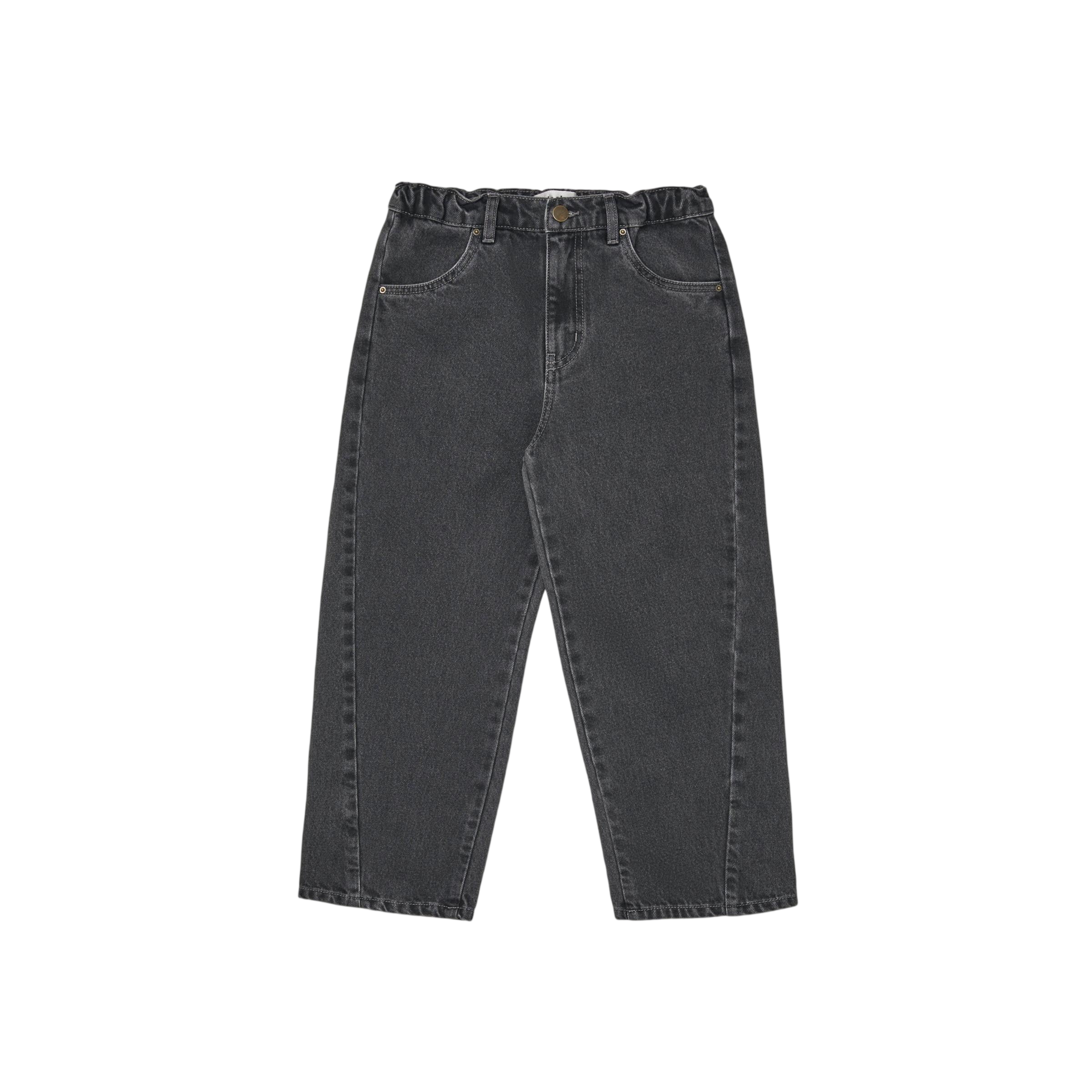 Jeans Faded Black Denim