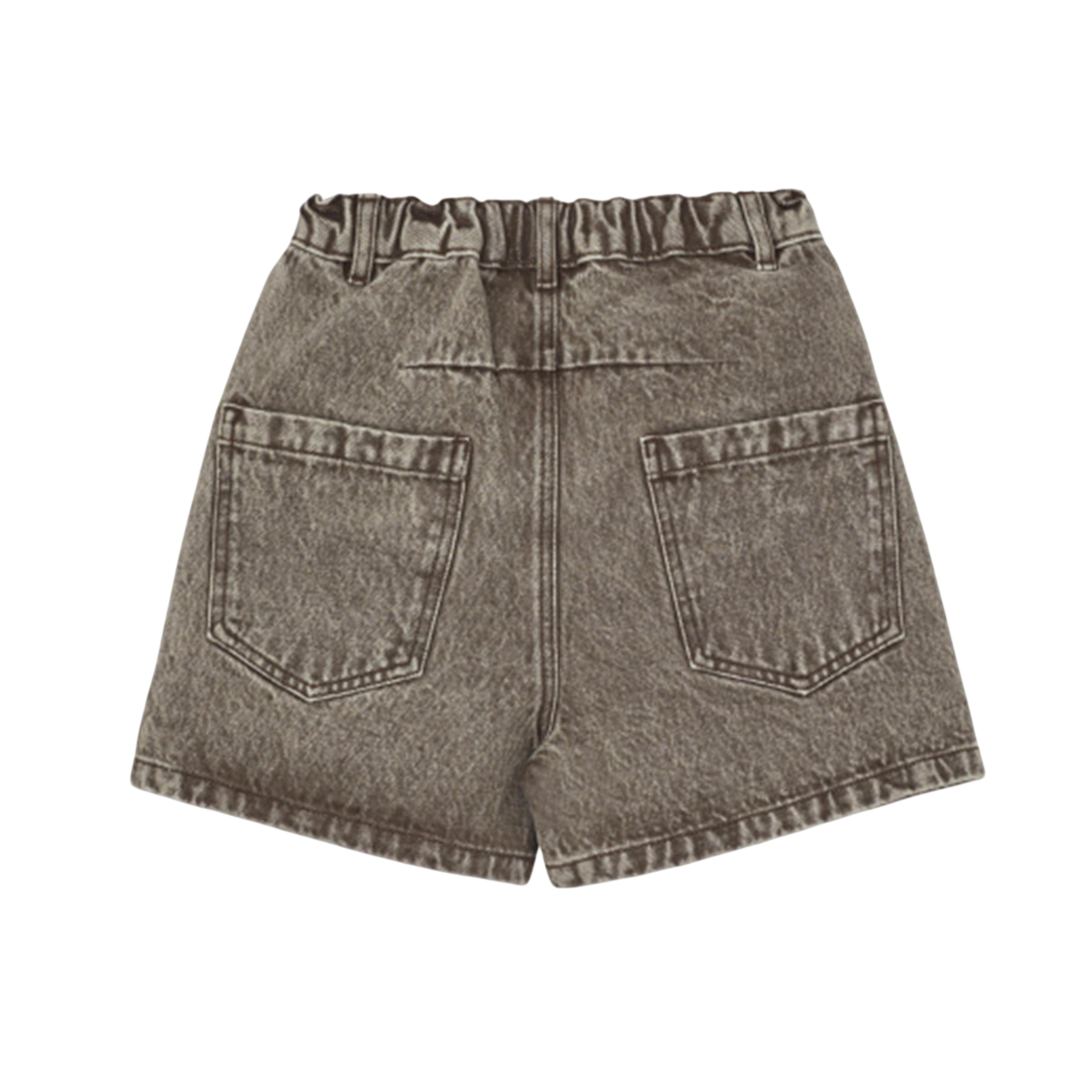 Short Milk Chocolate Denim