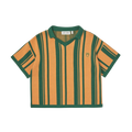 T-Shirt Green Peach Knit