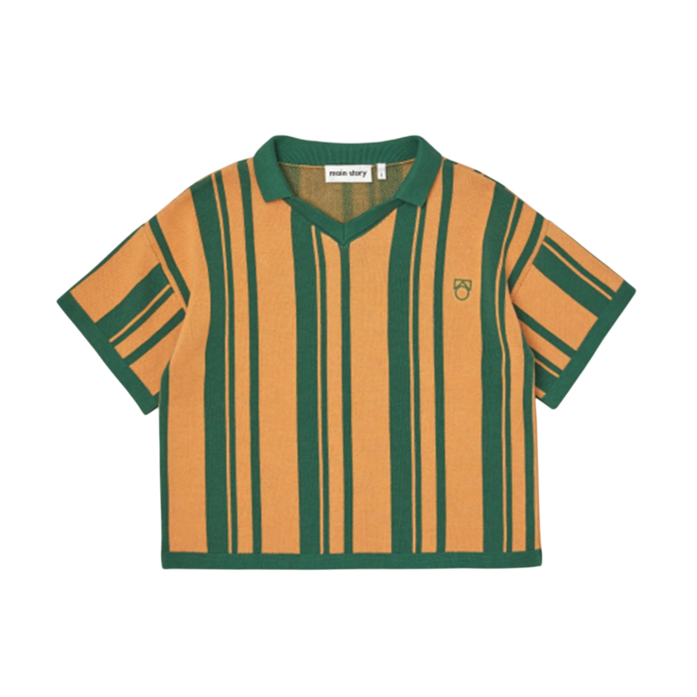 Green Peach Knit T-shirt
