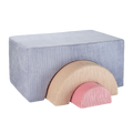 Wigiwama Rainbow Blueberry Blue playset