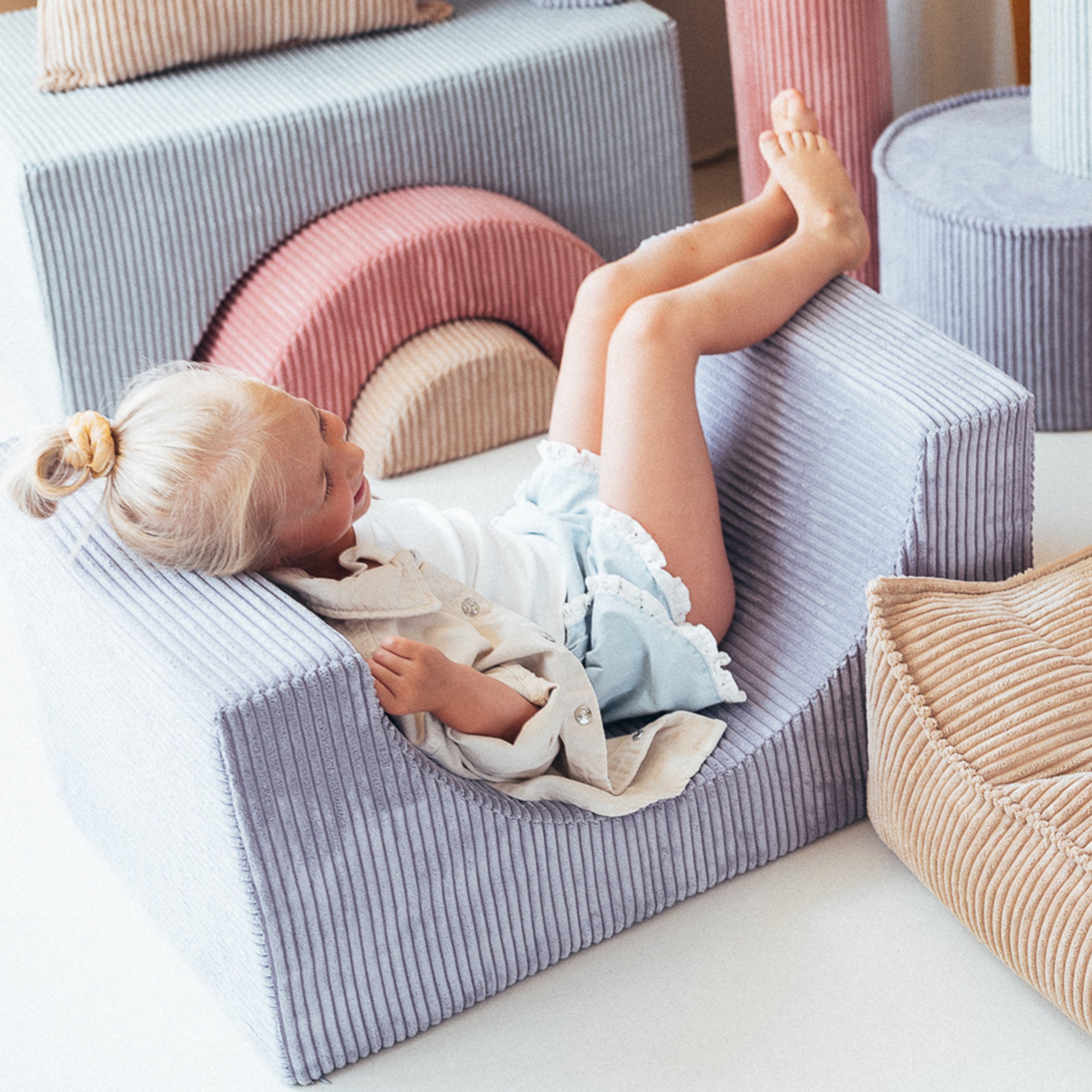 Wigiwama Spielset Rainbow Blueberry Blue