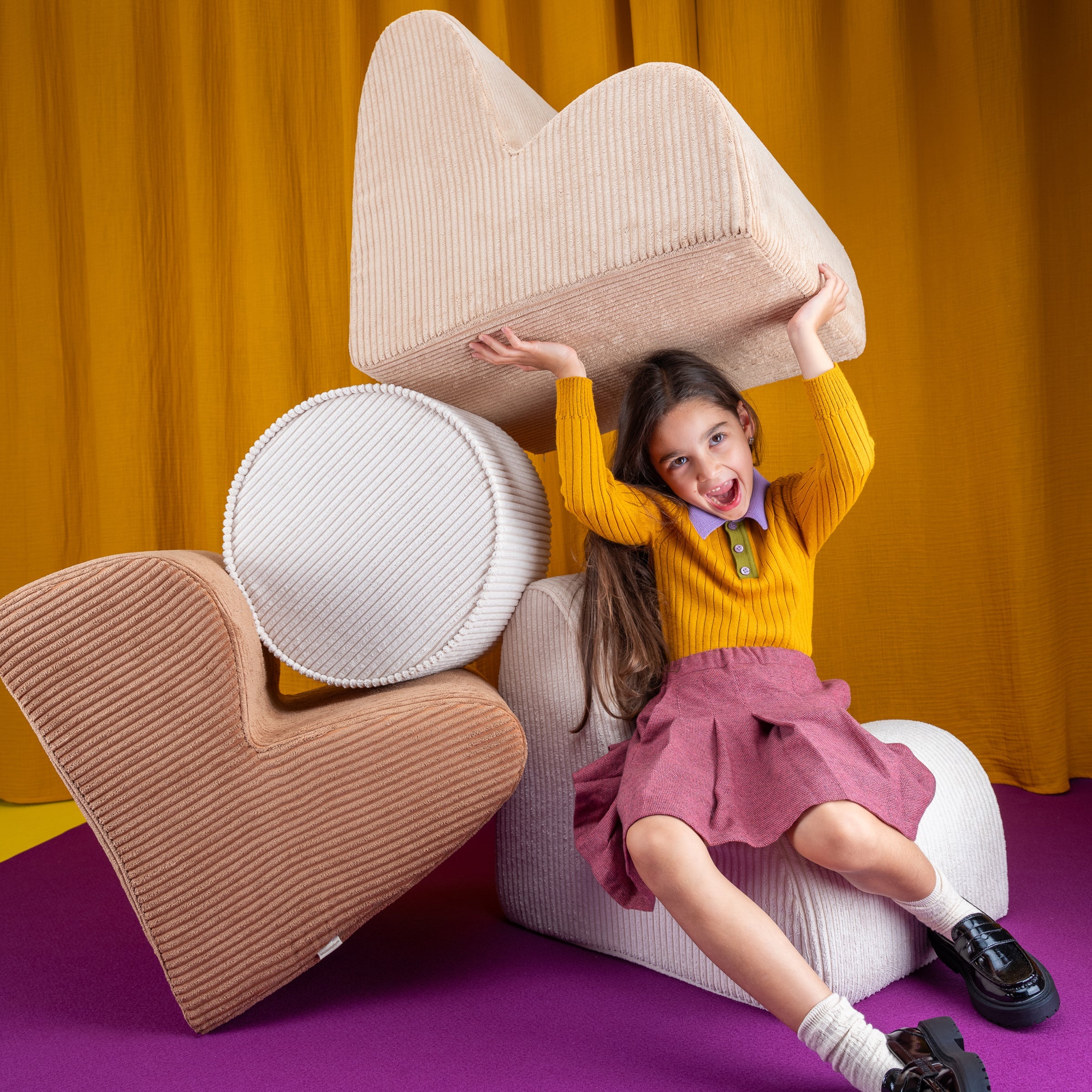 Brown Sugar Cloud Chair