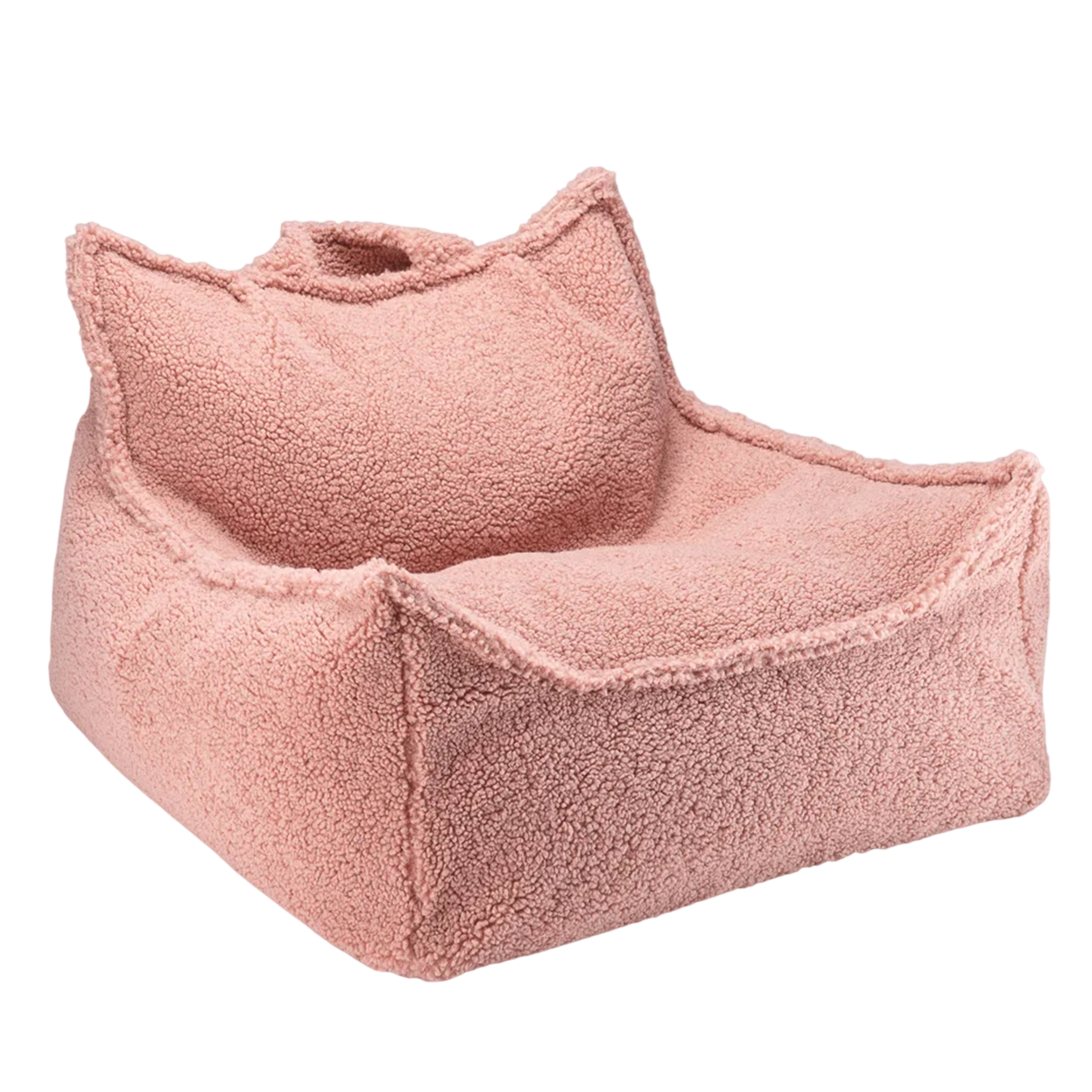 Guava Beanbag Chair et Ottoman Set