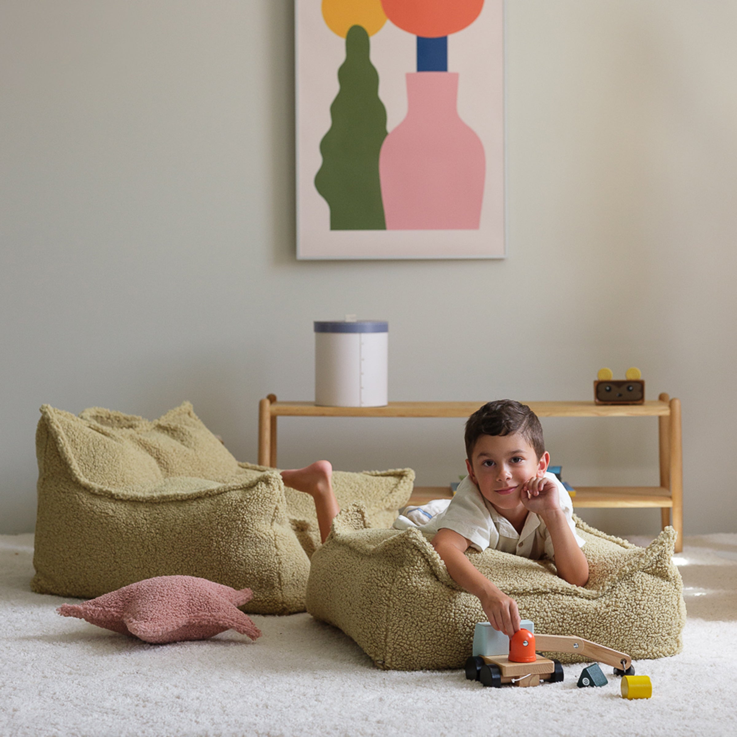 Chaise Matcha Beanbag