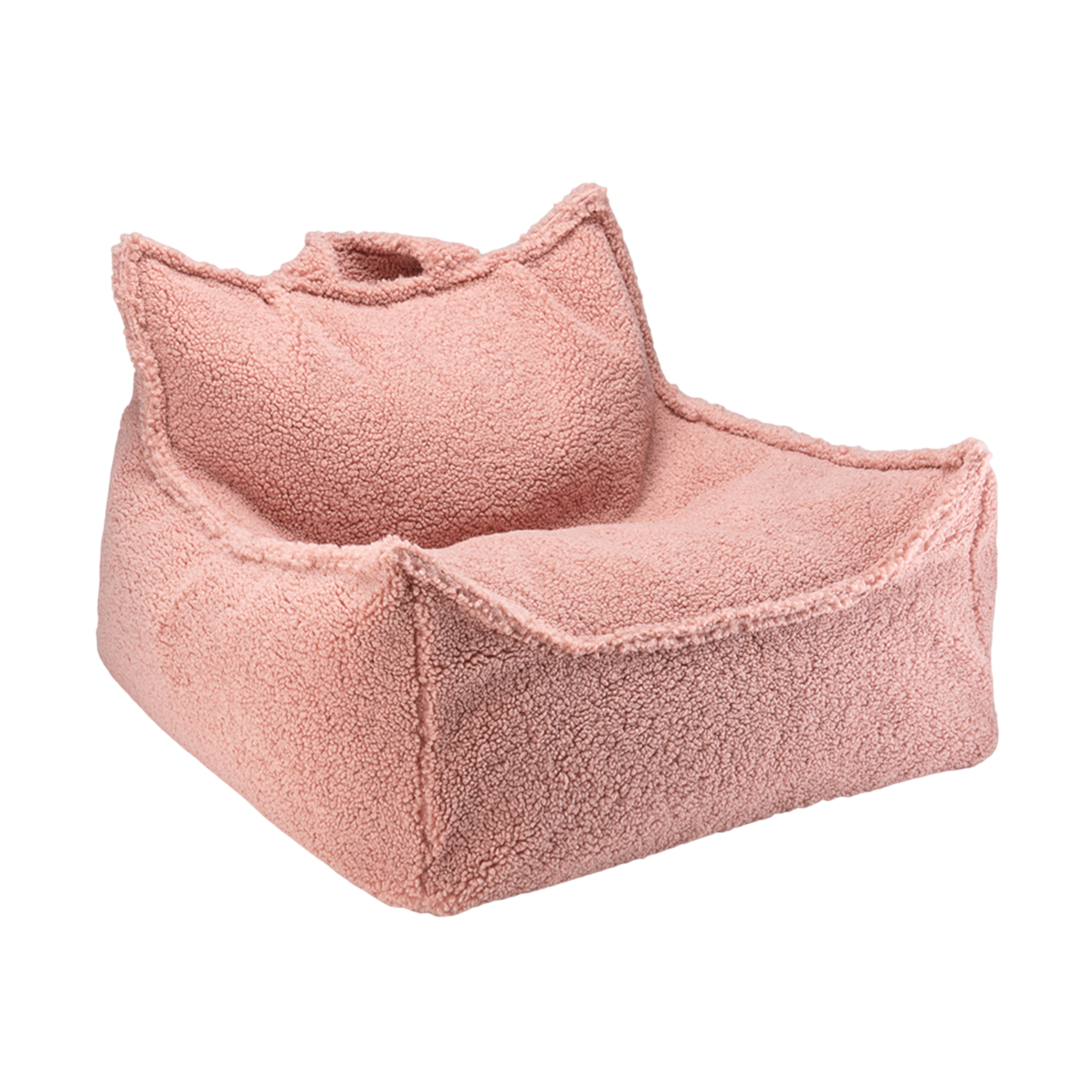 Chaise guava rose beanbag