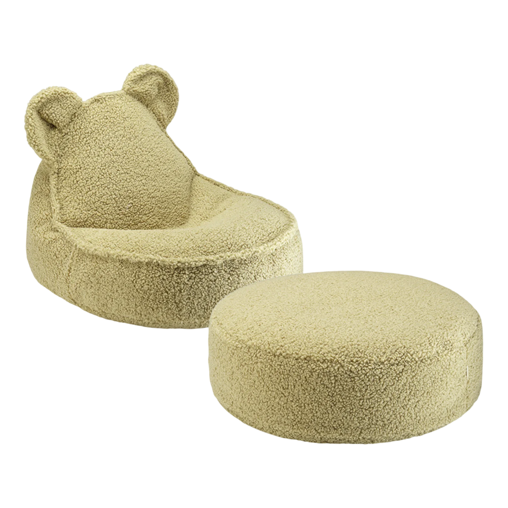 Matcha Beanbag et Ottoman Set