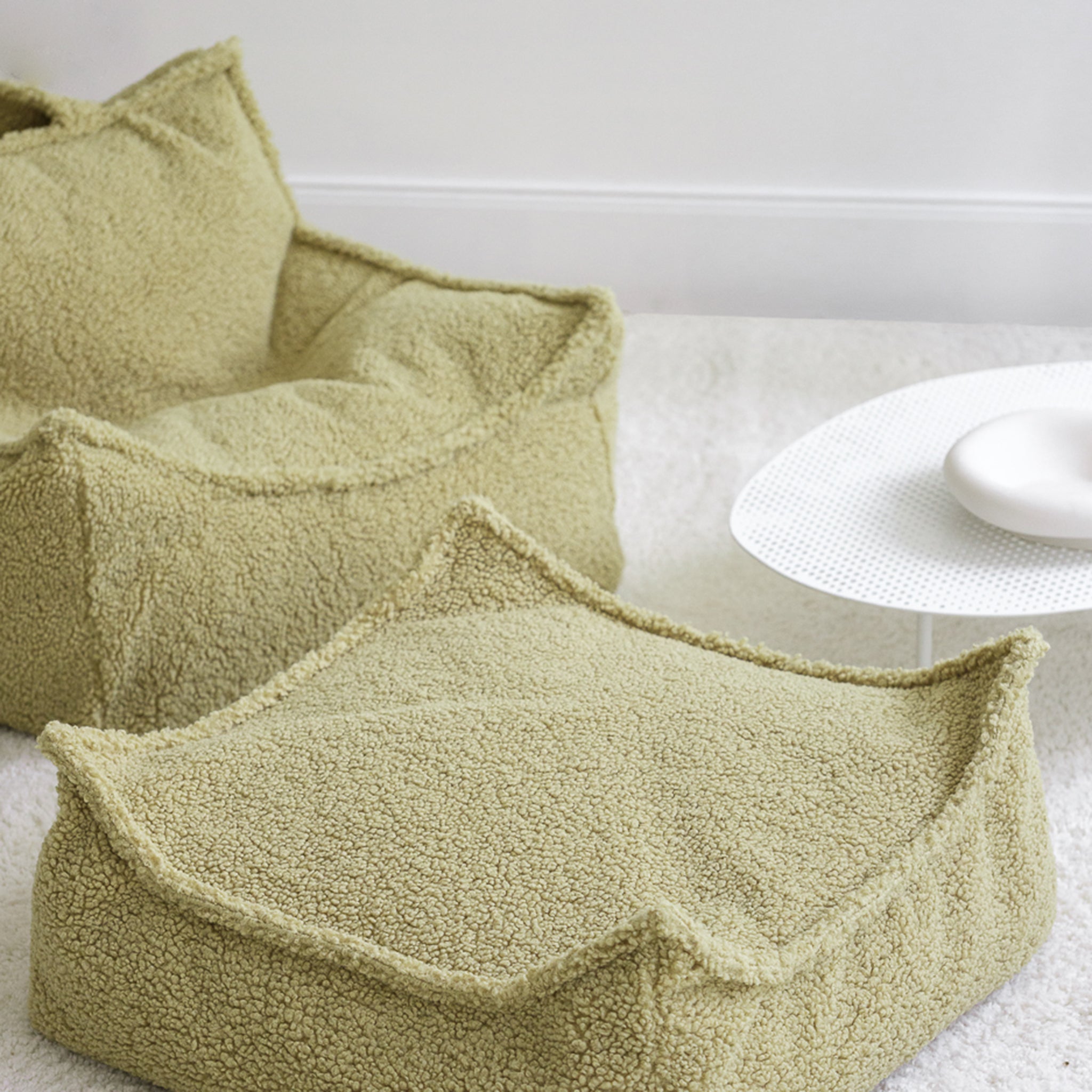 Wigiwama Sitzsack und Ottoman Set Matcha