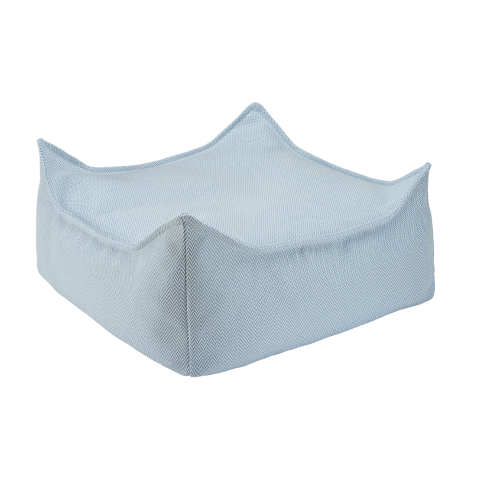 Wigiwama Pouf Set Outdoor Azure