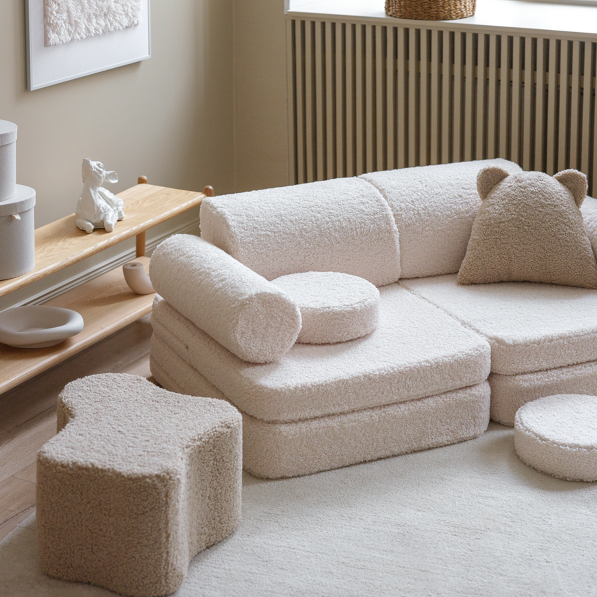 Wigiwama Sofa Cream White