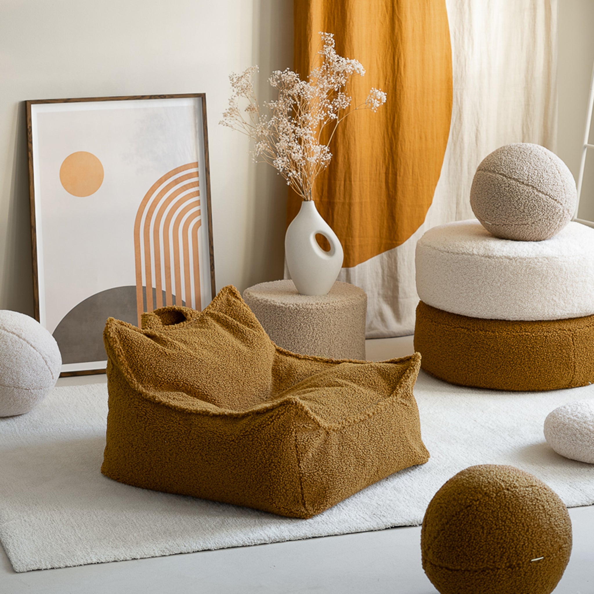 Wigiwama beanbag set Maple