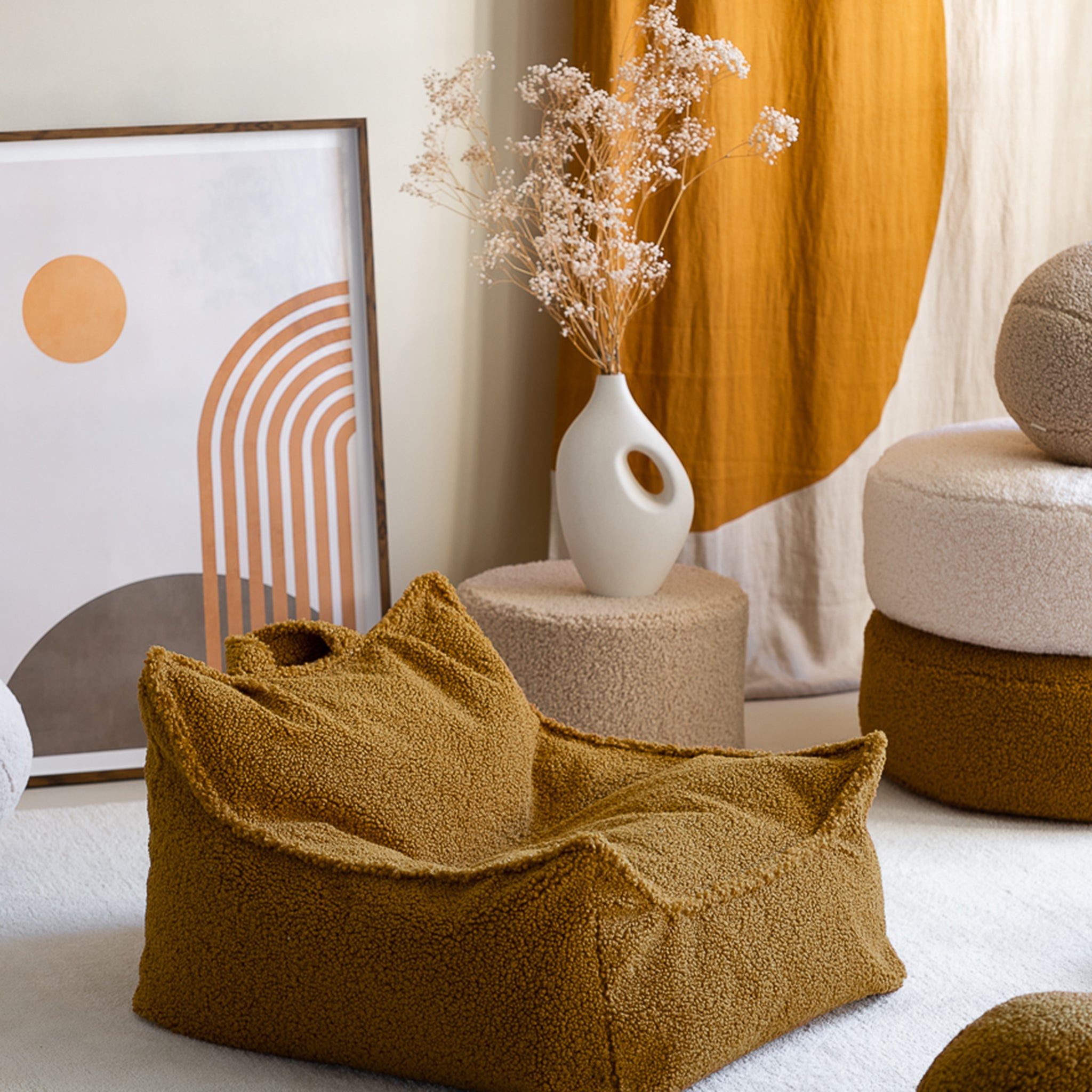 Wigiwama beanbag set Maple