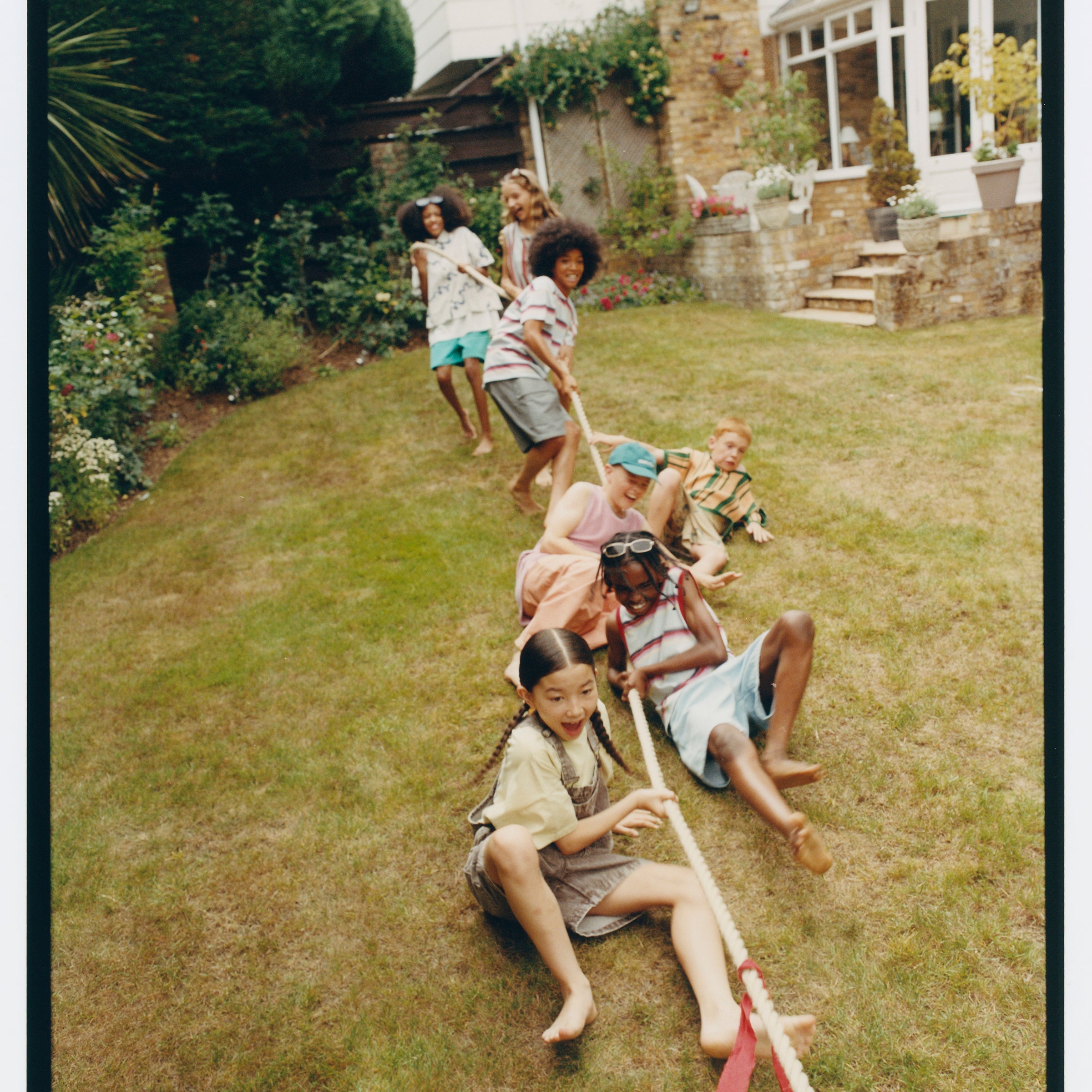 Green Peach Knit T-shirt