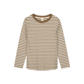 Langarmshirt Woody Cream
