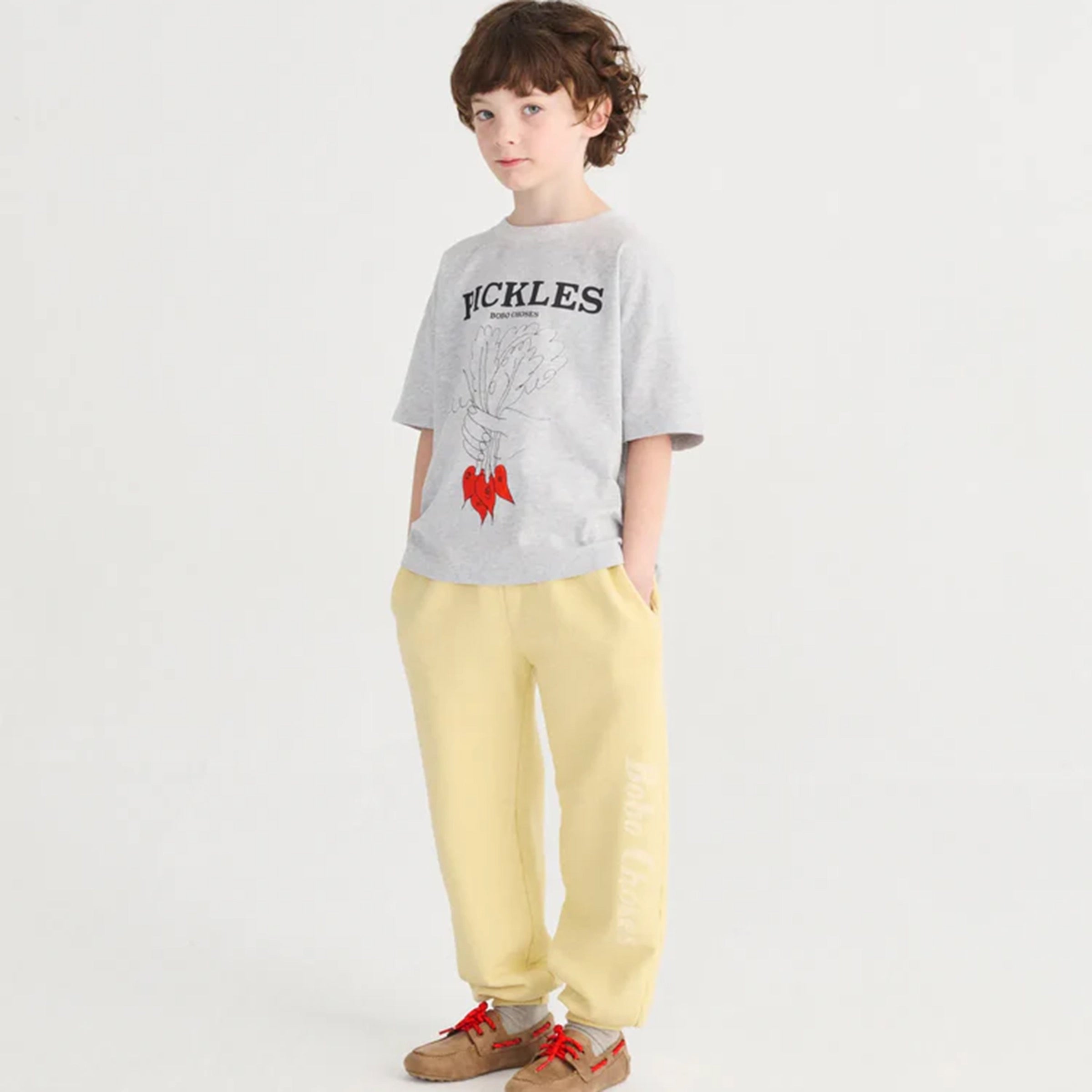 T-Shirt Bunch Of Vegetables Heather Grey