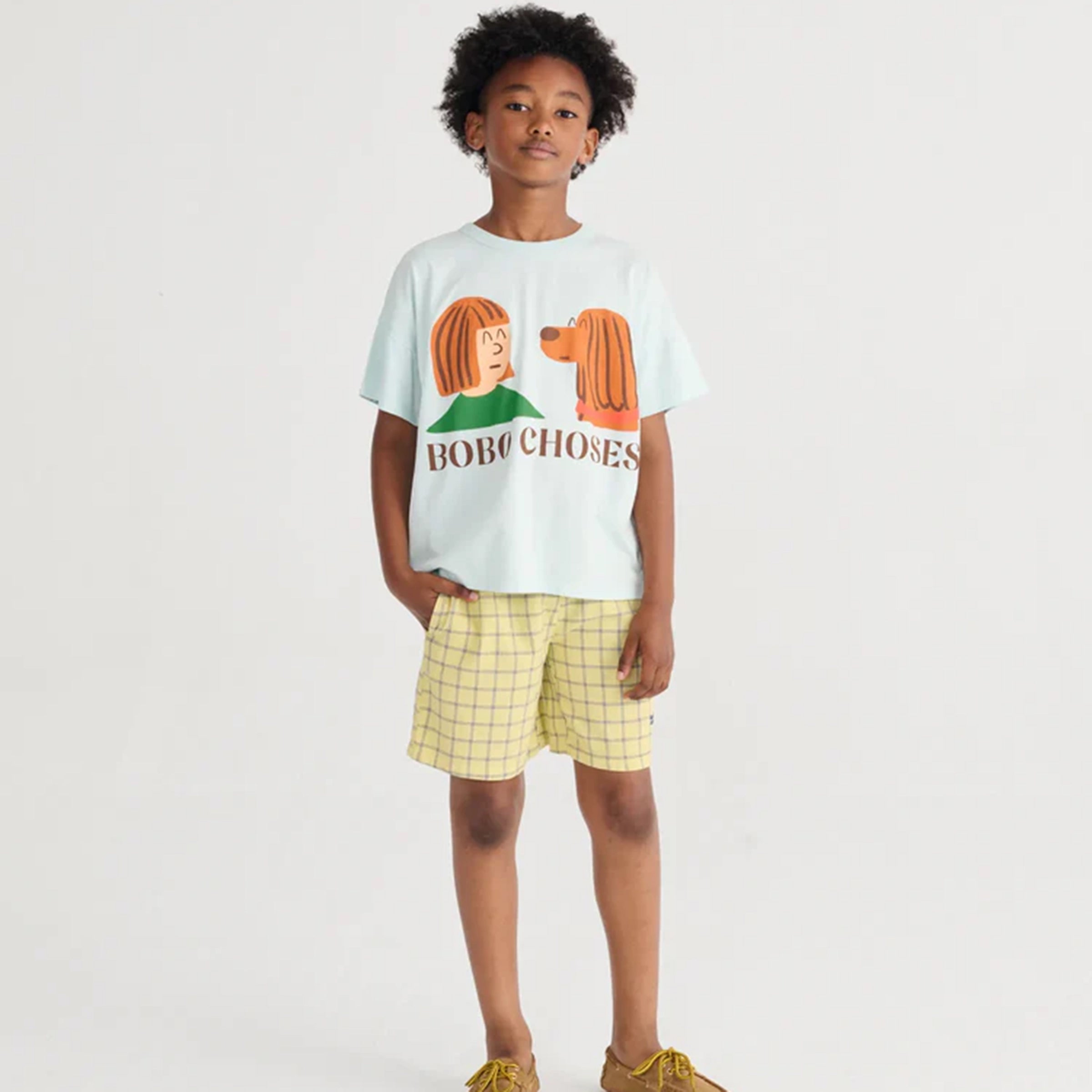 T-Shirt Friends In A Pickle Light Blue