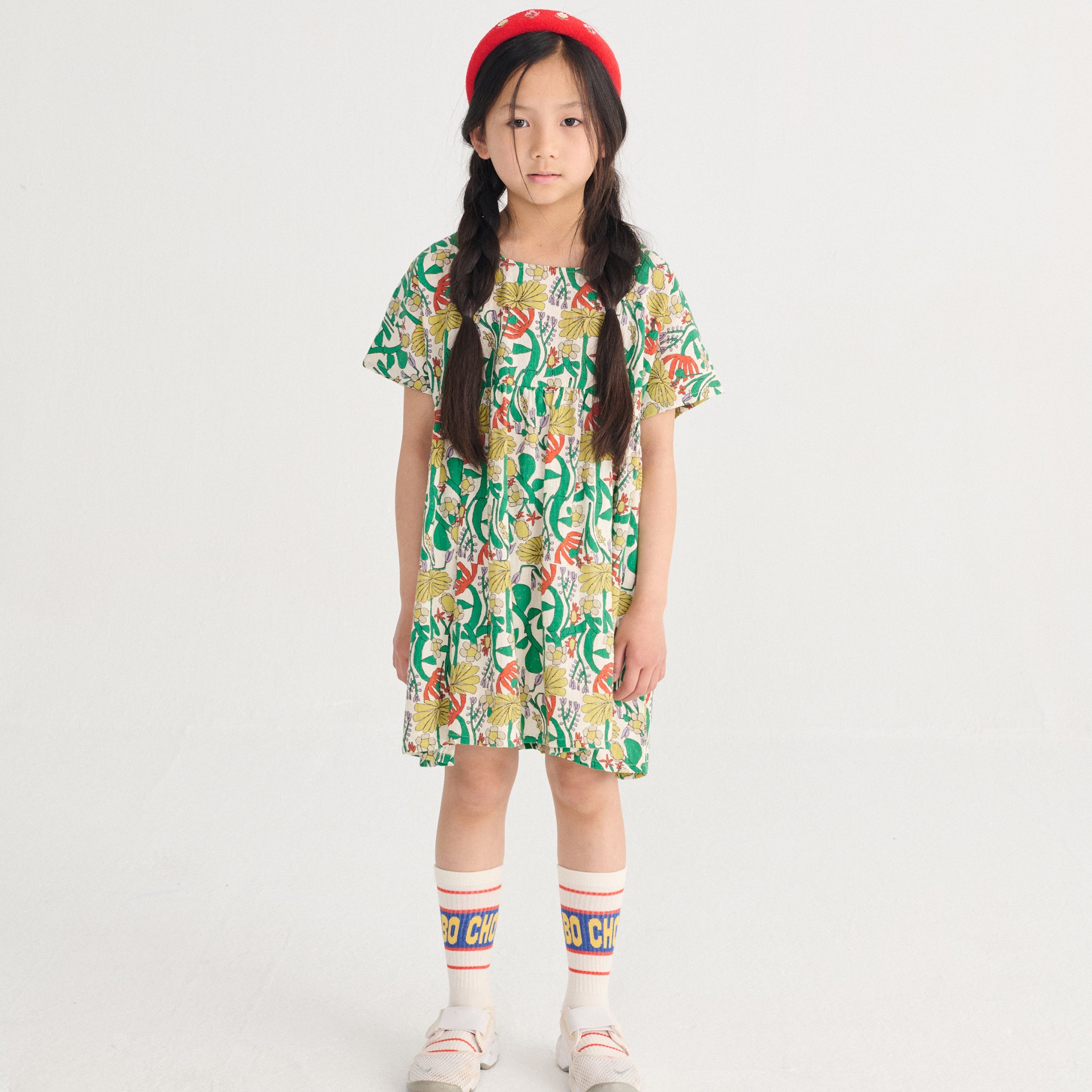 Chaussettes Pickles The Dog blanc cassé