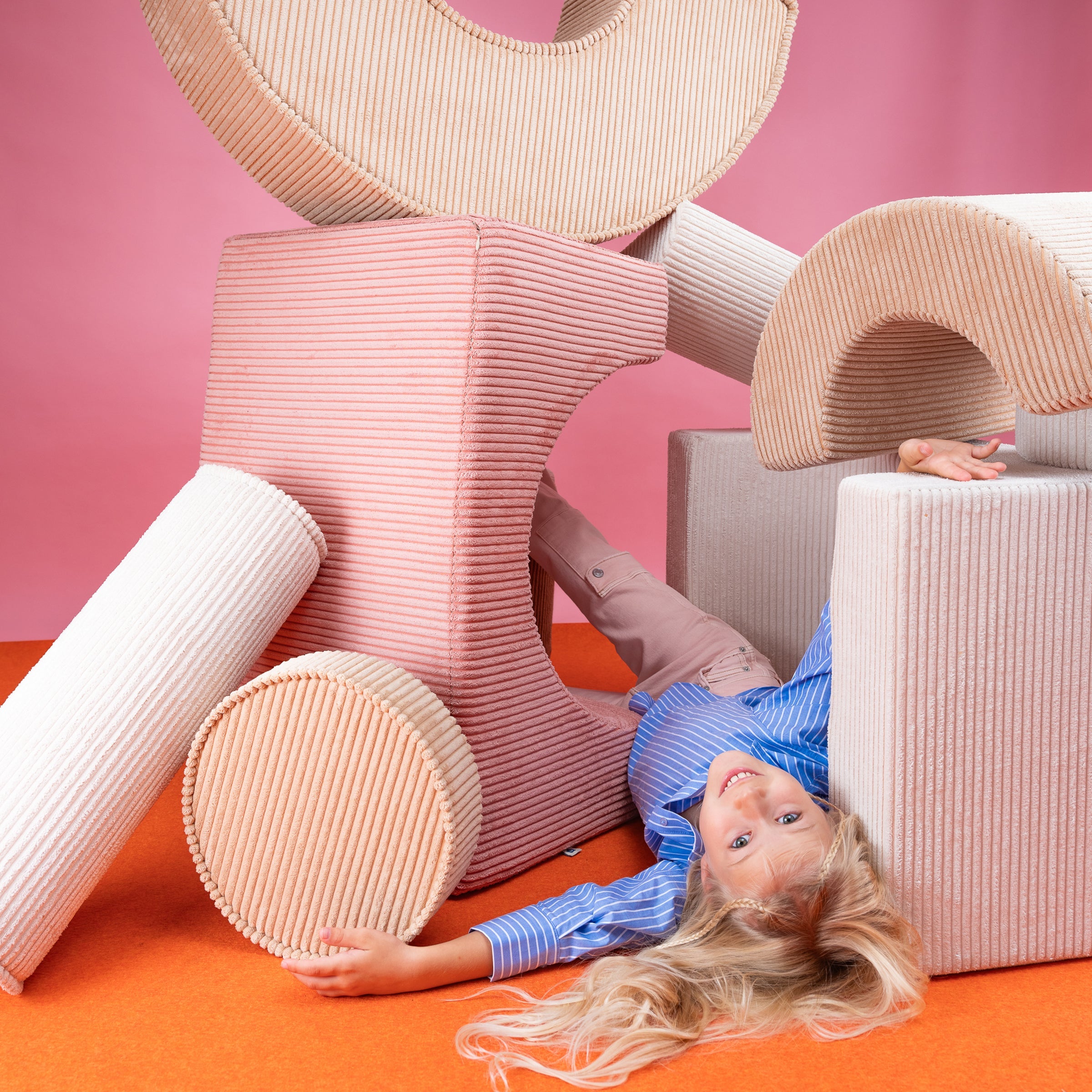 Wigiwama Spielset Rainbow Pink Mousse