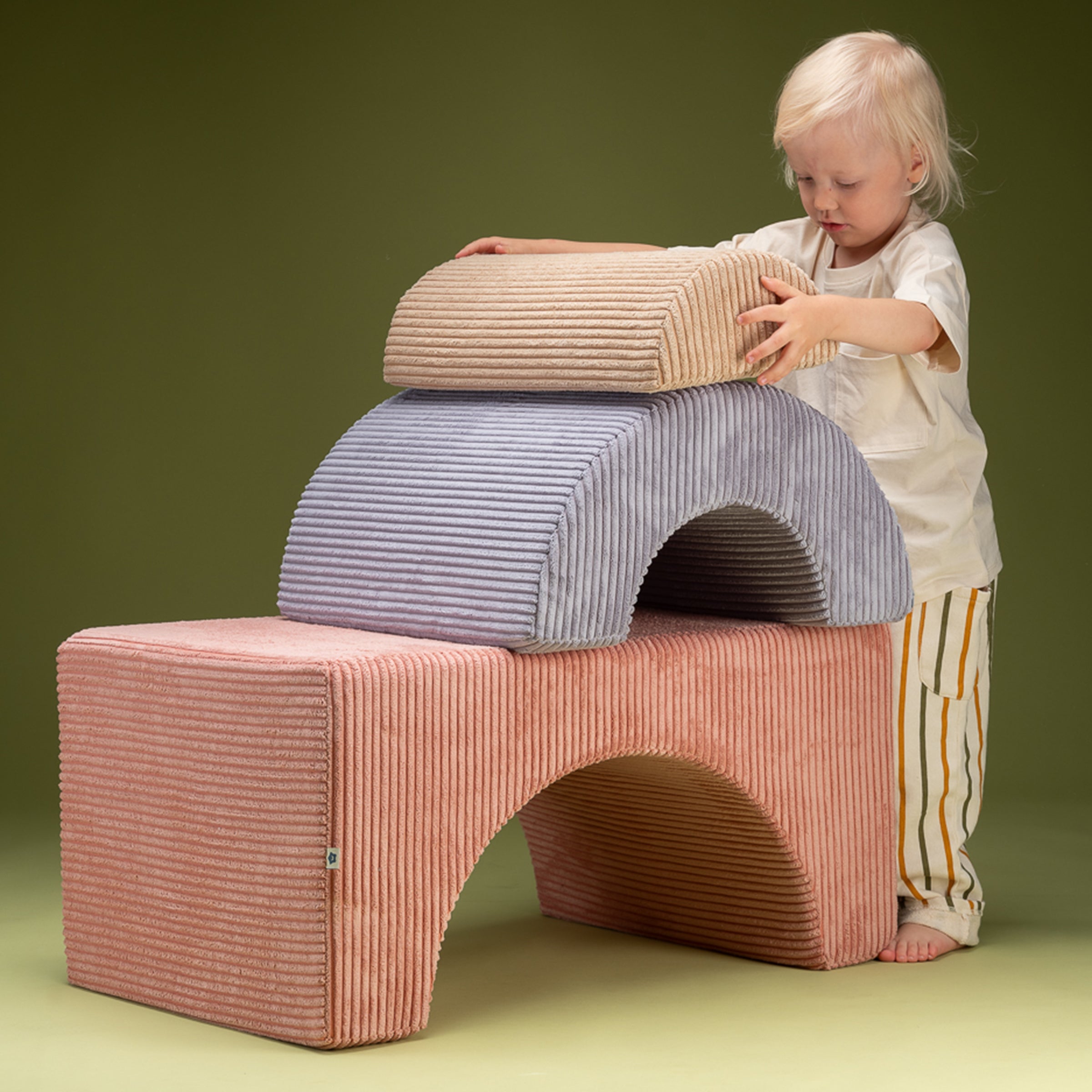 Wigiwama Spielset Rainbow Pink Mousse