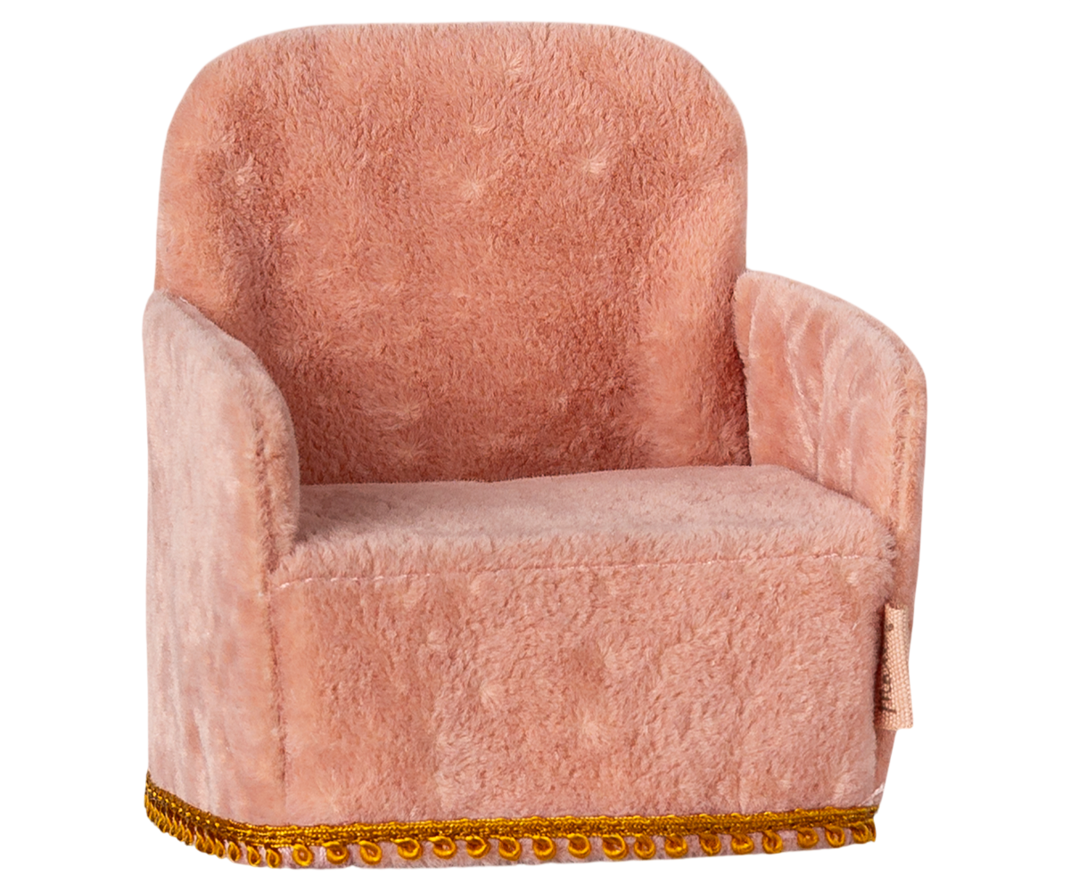 Fauteuil souris Maileg Rose