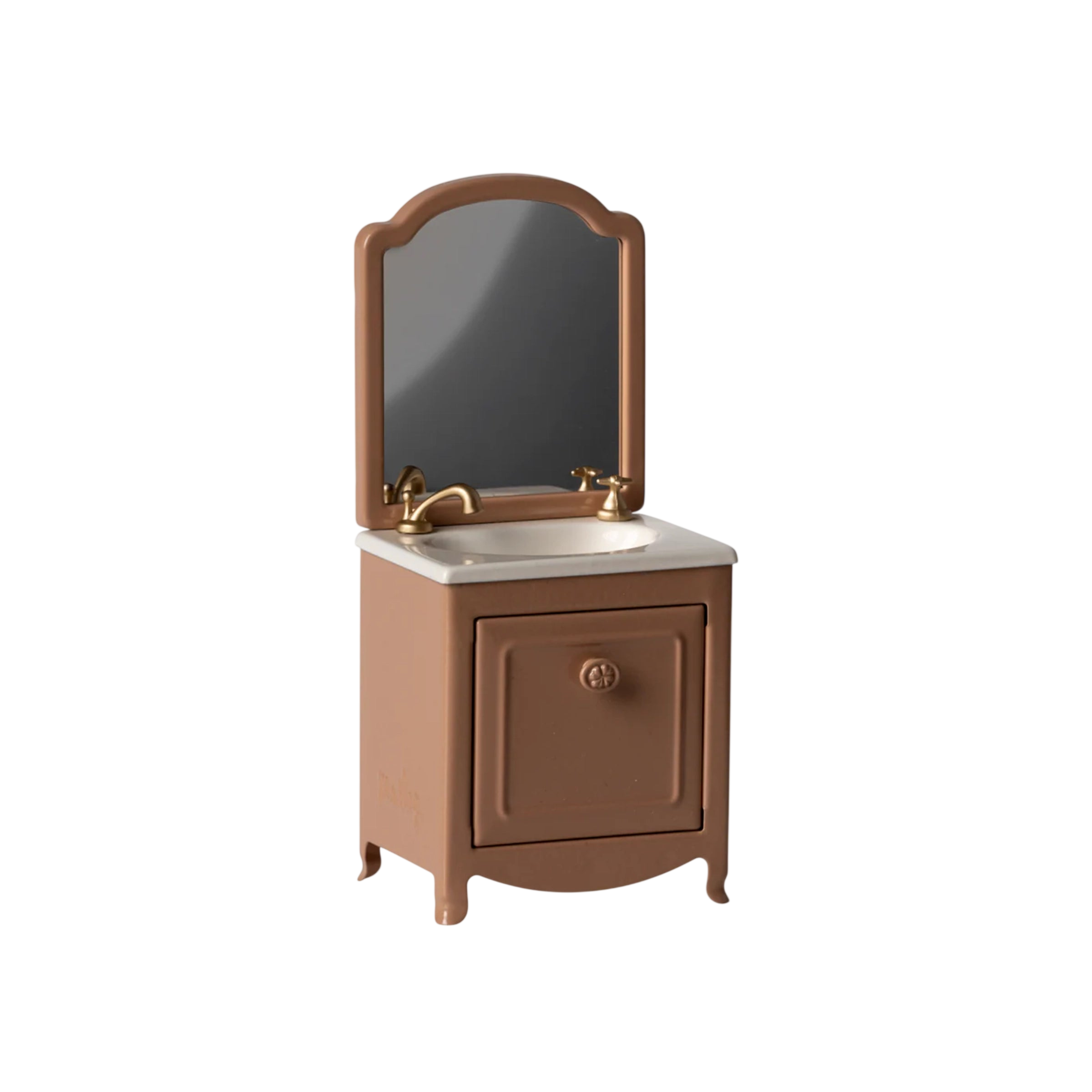 Commode lavabo souris foncé