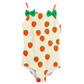 Badeanzug Strawberries Off White