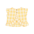 Top bébé vichy soleil