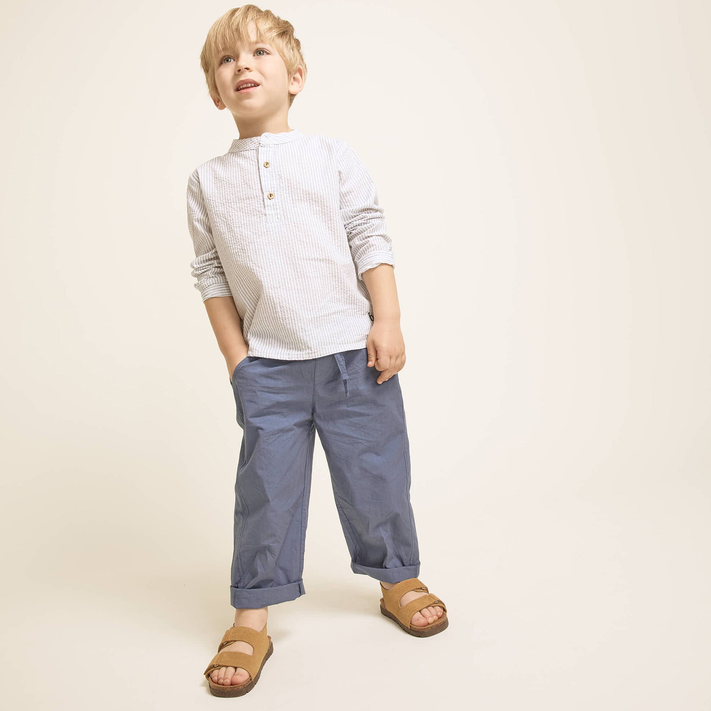 Pantalon Poplin Navy