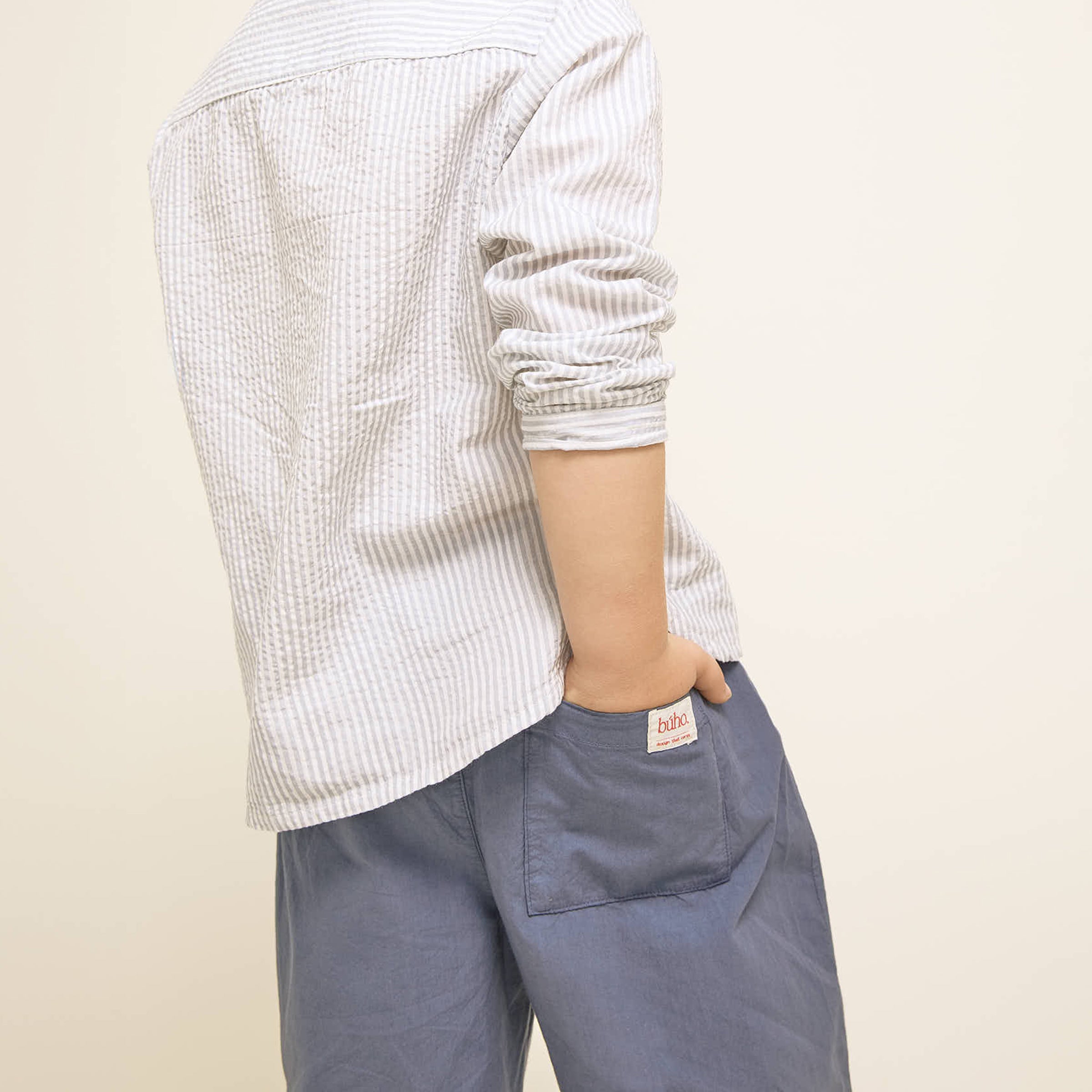 Pantalon Poplin Navy
