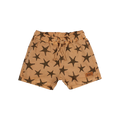 Badeshorts Starfish Brown Sugar