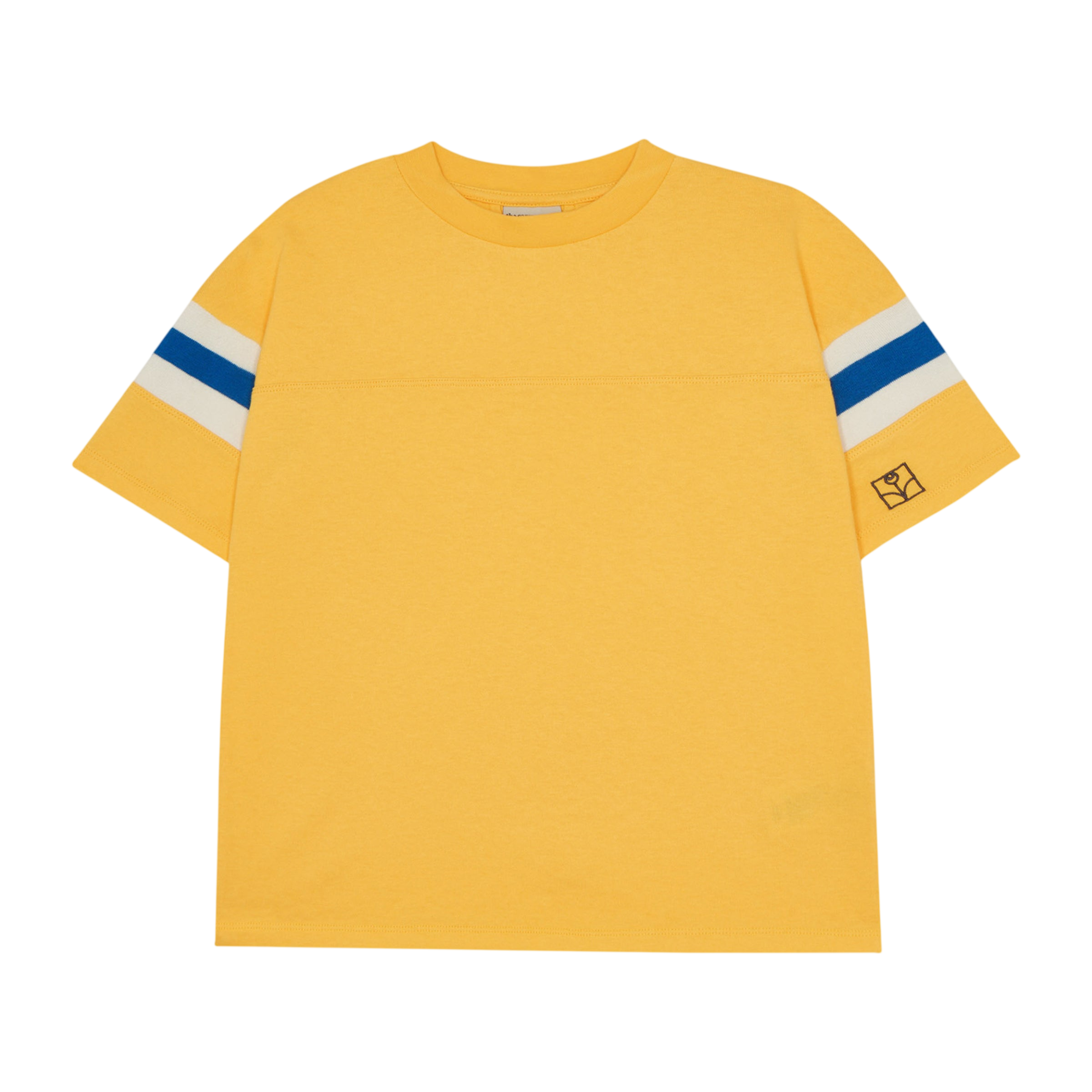 T-shirt Bicolor Bands Yellow