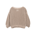 Adult knitted sweater organic resin