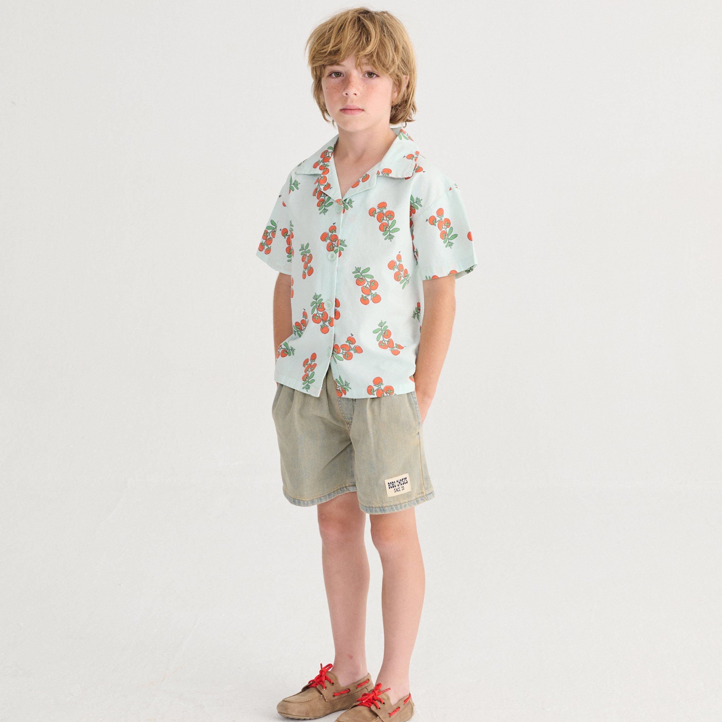 Bermuda Bobo Choses Depuis 09 Bleu de Prusse