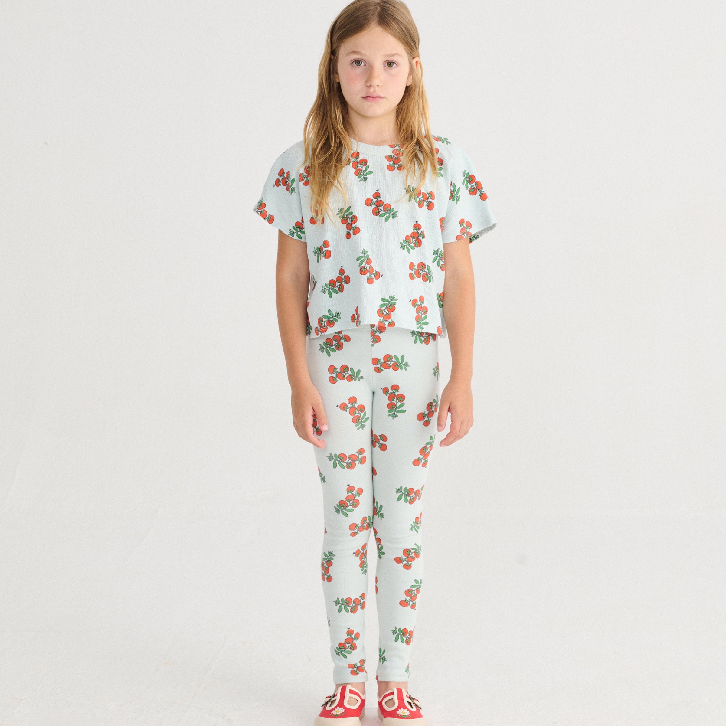 T-Shirt Juicy Tomatoes Light Blue