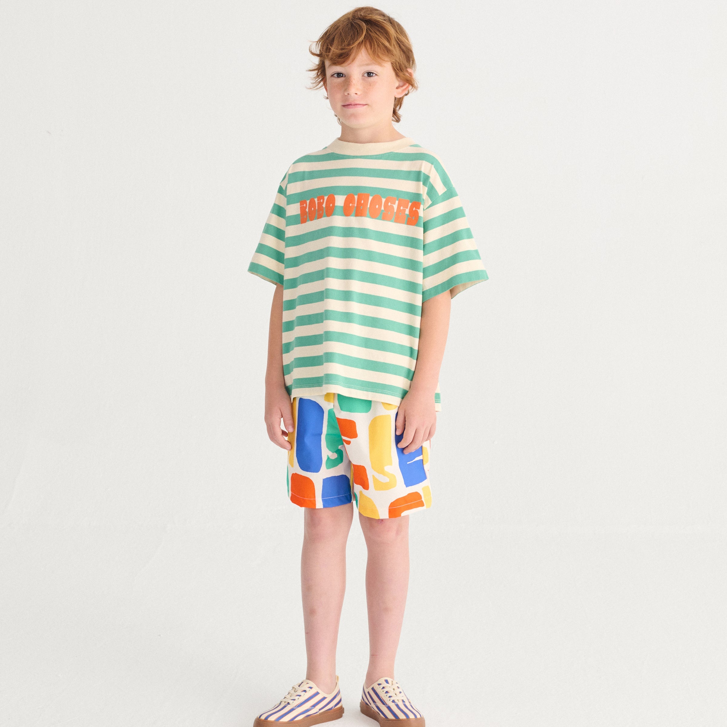 T-shirt Bobo Choses Modern Offwhite