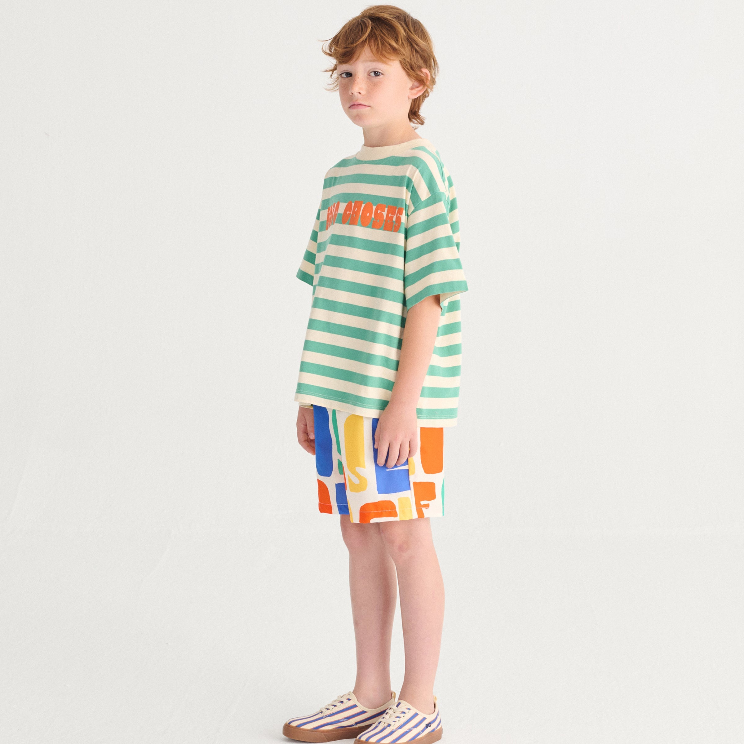 T-shirt Bobo Choses Modern Offwhite